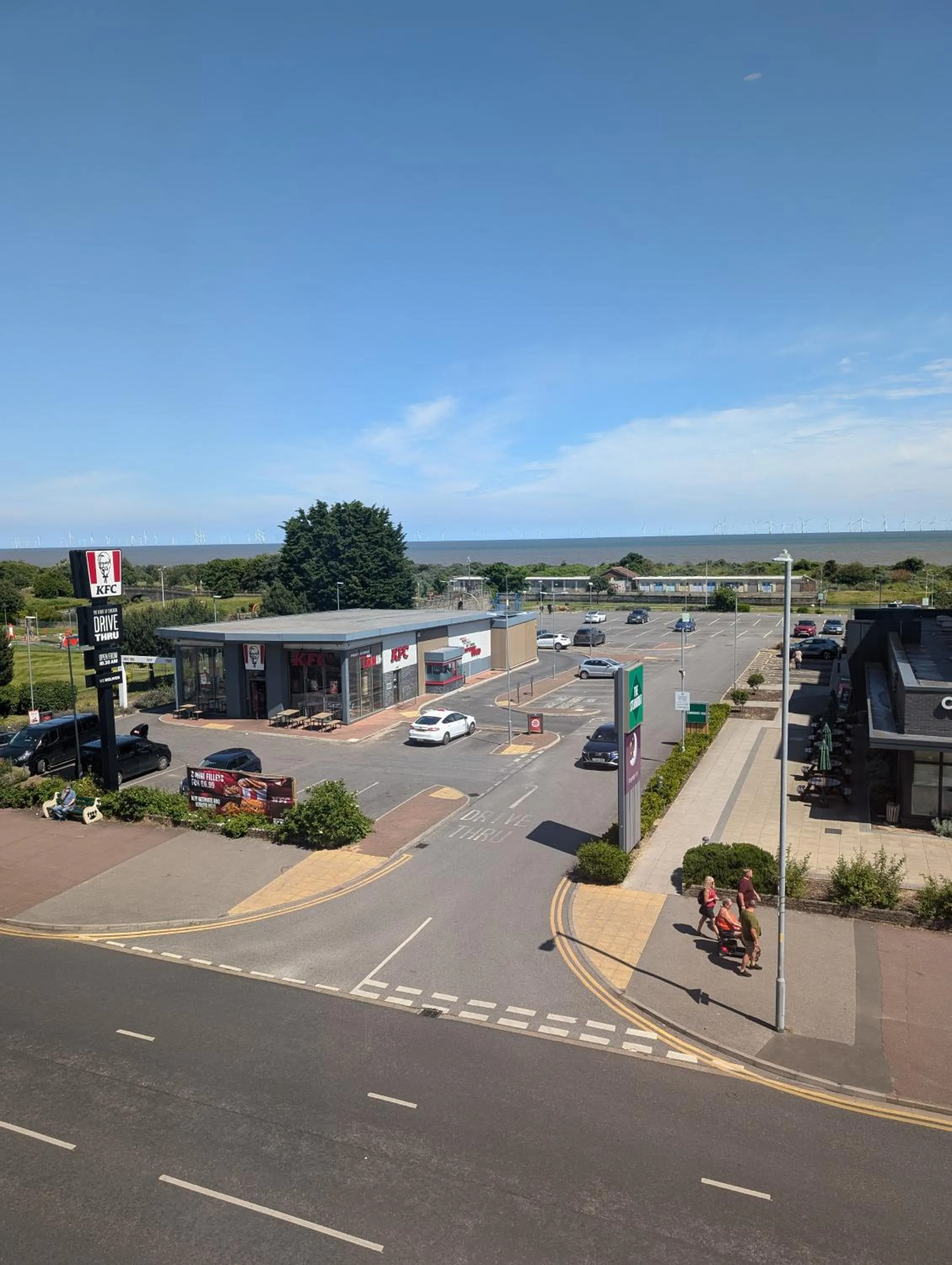 Sea view in Coasters Holiday Apartments