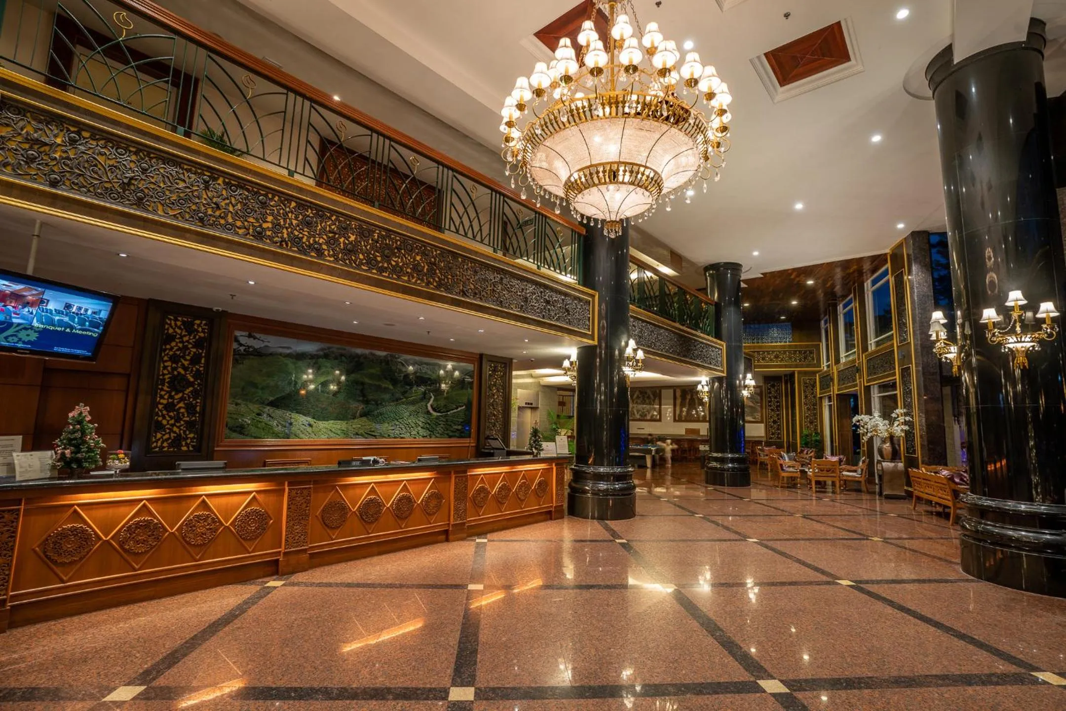 Lobby or reception in Century Pines Resort Cameron Highlands