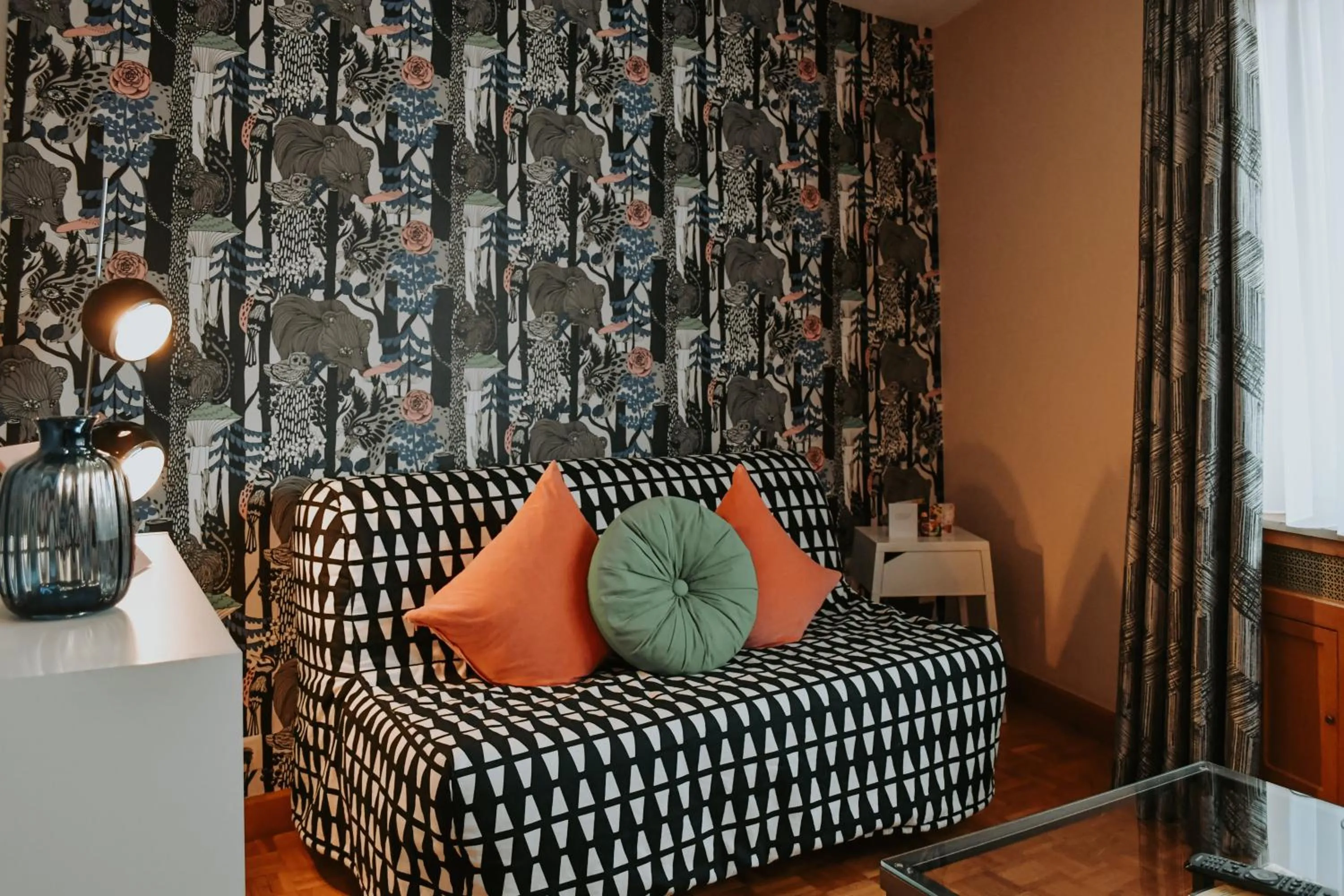 Seating area in Auberge De La Gaichel