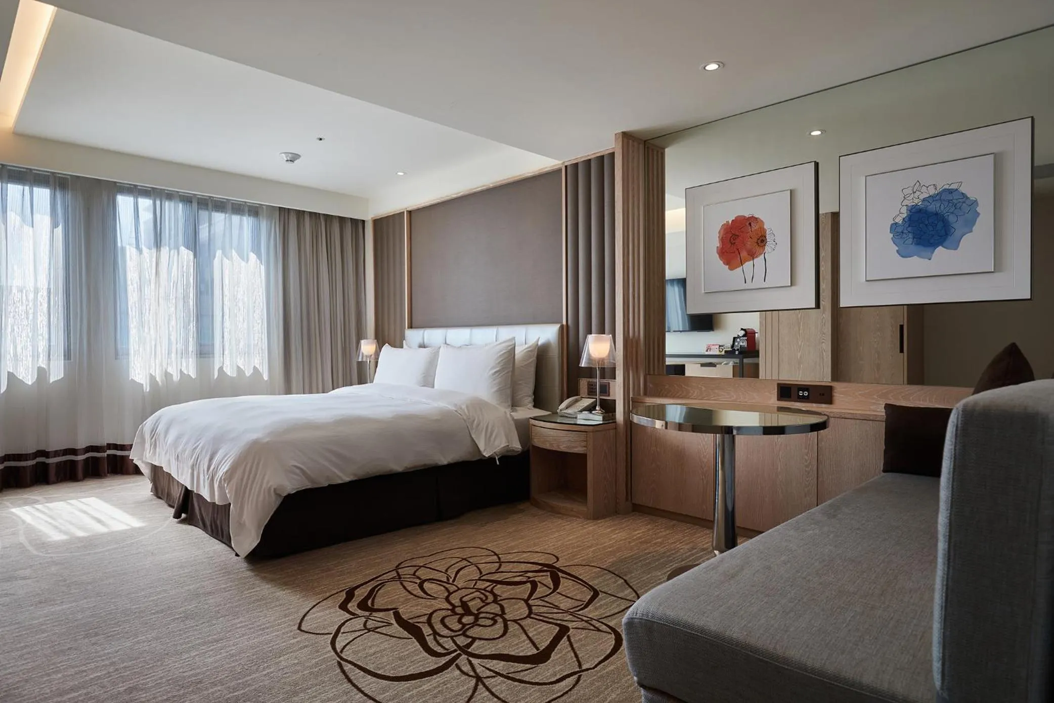 On site, Bed in K Hotel Taipei Chang-An