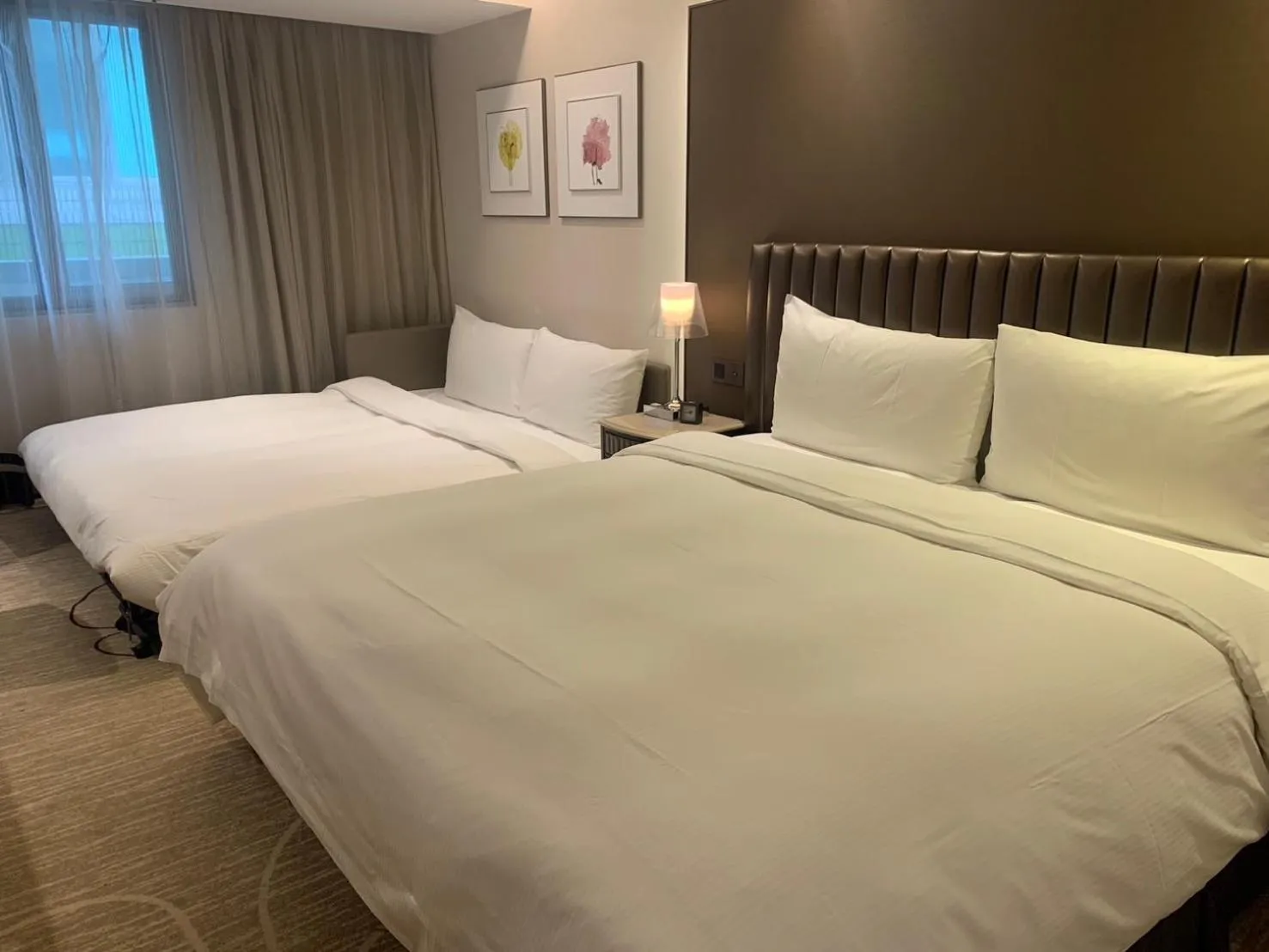 Bed in K Hotel Taipei Chang-An