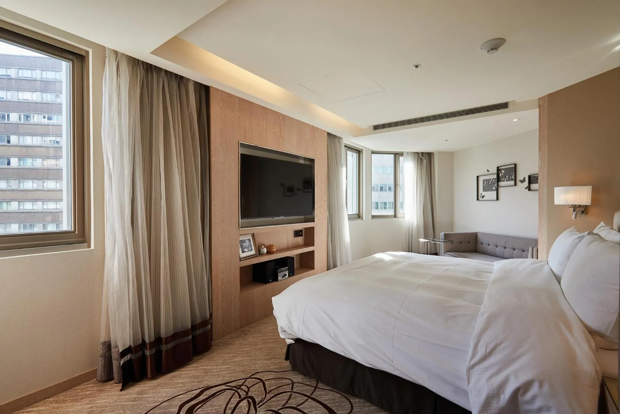 On site, Bed in K Hotel Taipei Chang-An