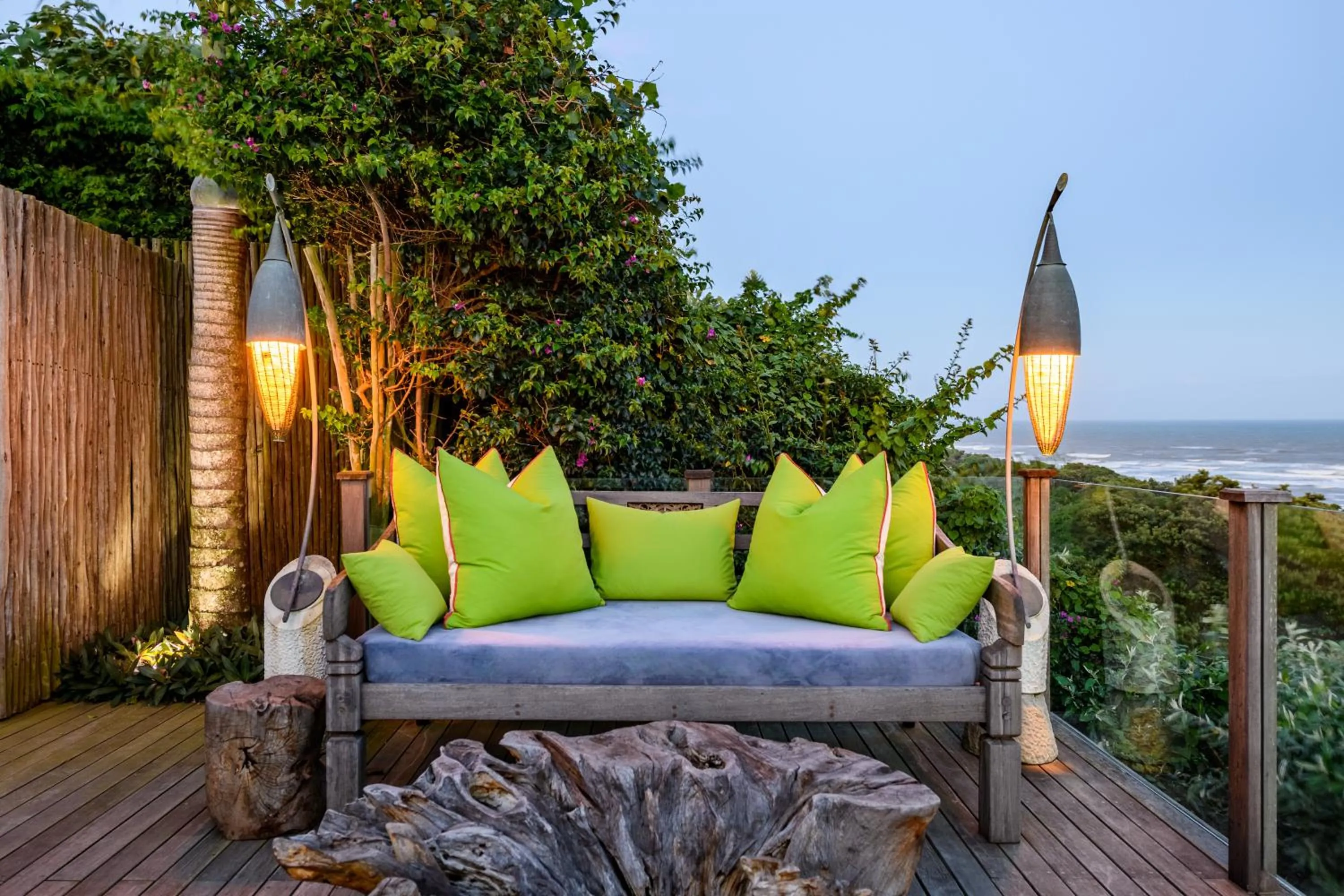 Seating area in Nakai Beach Homestay