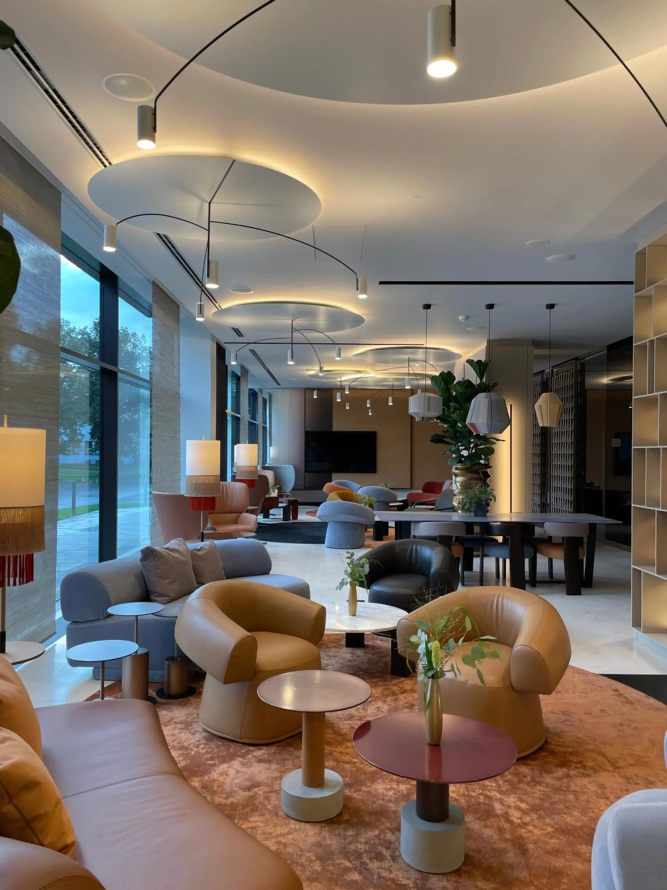 Seating area in NH Collection Olomouc Congress