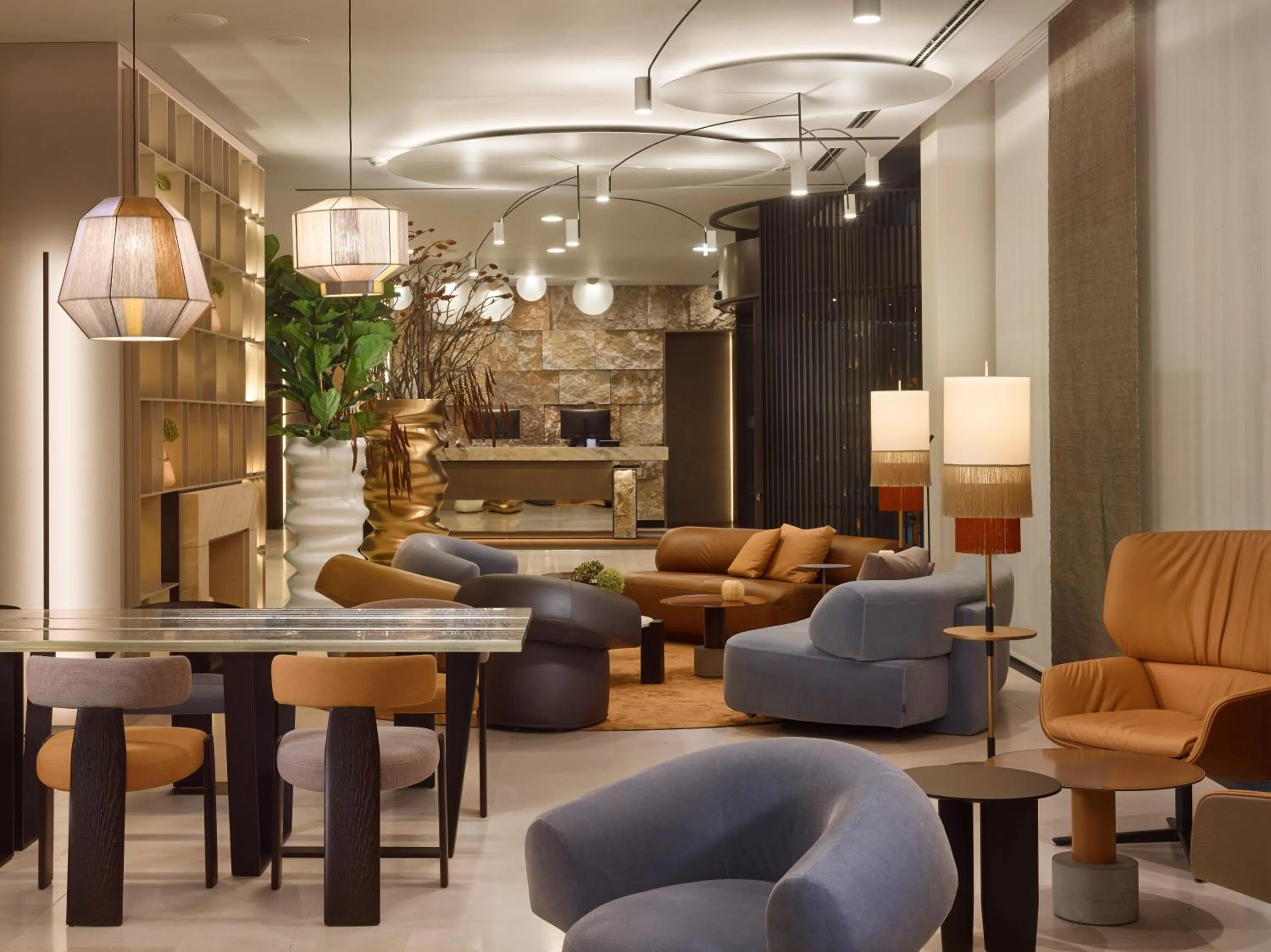 Lobby or reception in NH Collection Olomouc Congress