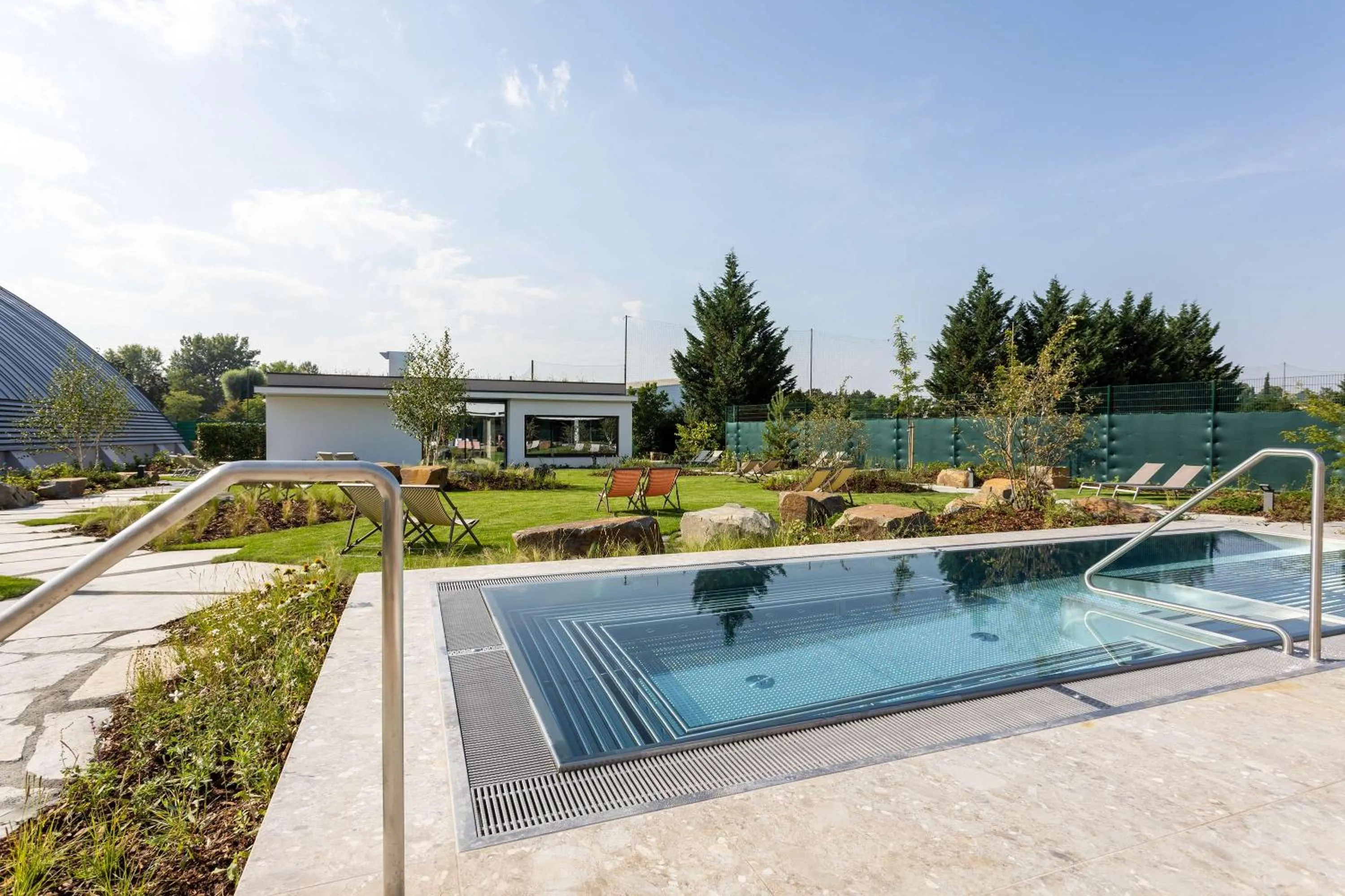 Pool view in NH Collection Olomouc Congress