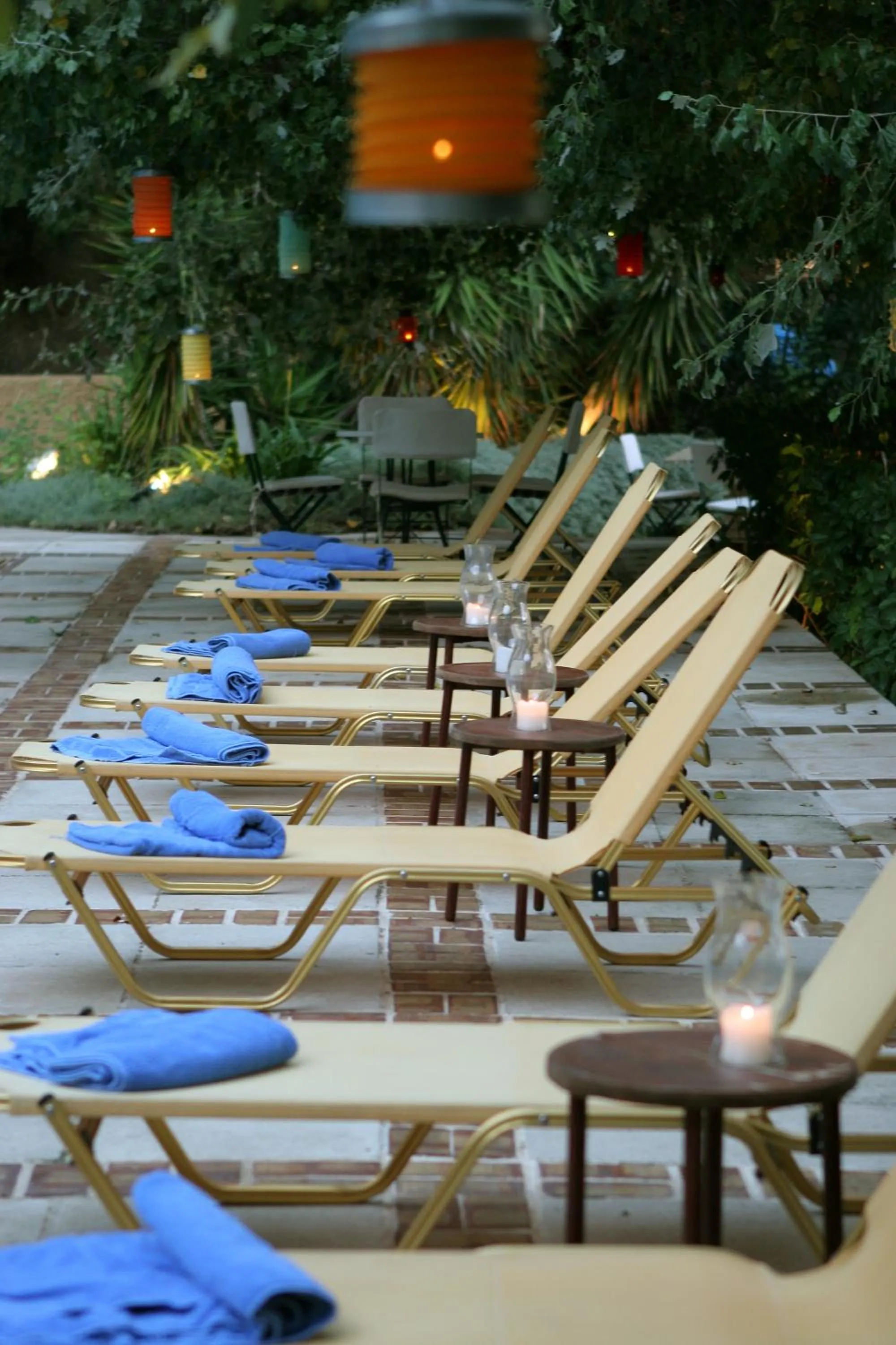 Patio in Hotel Antonios