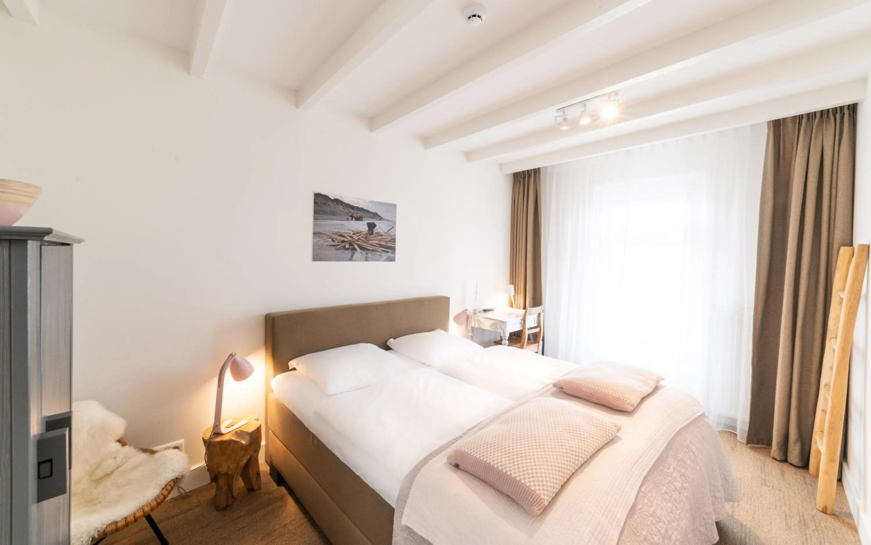 Bedroom, Bed in Het Vlielandhotel