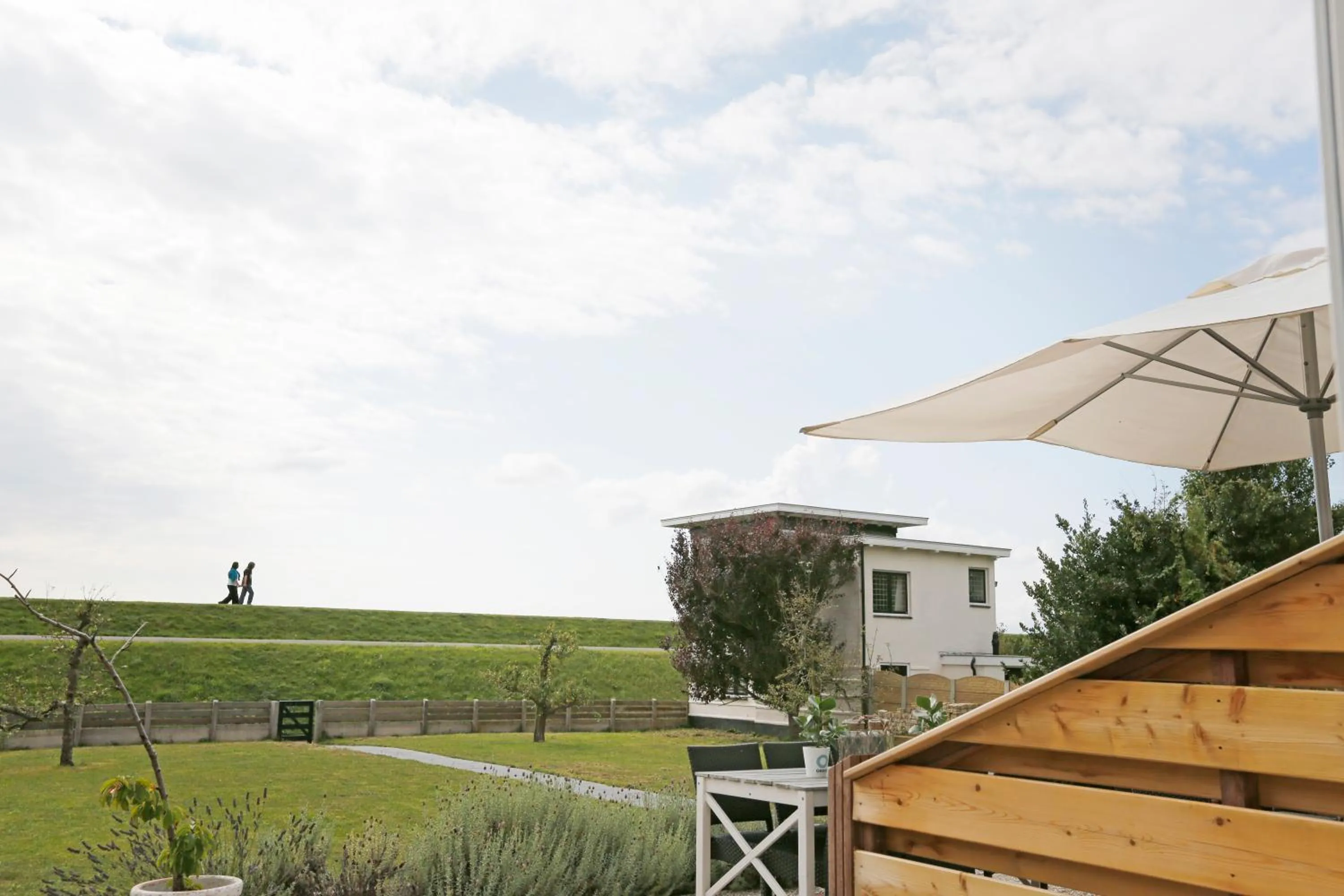 Garden view in Het Vlielandhotel