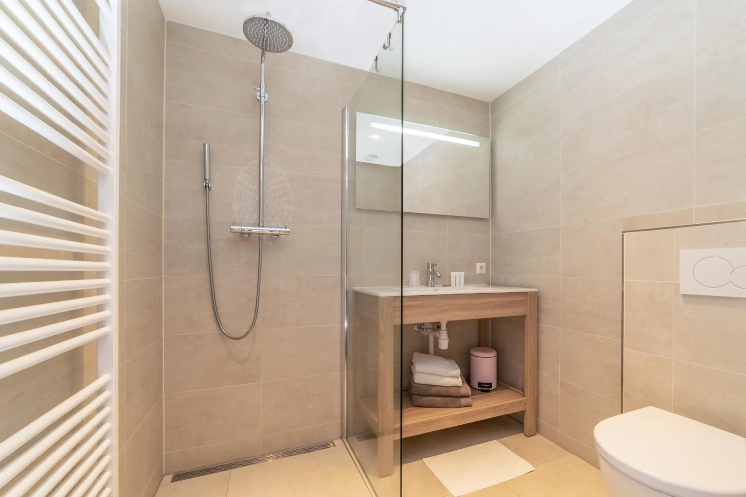 Shower in Het Vlielandhotel