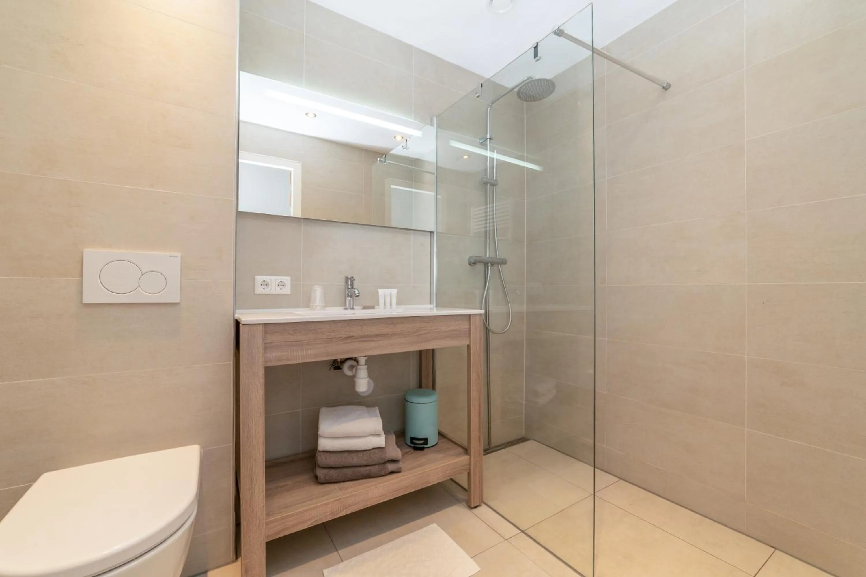 Shower in Het Vlielandhotel