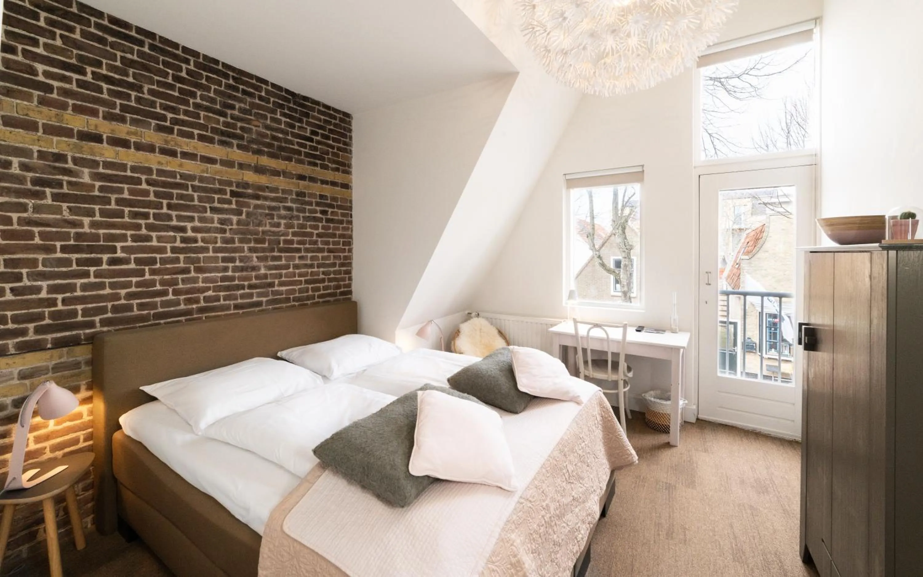 Bedroom, Bed in Het Vlielandhotel