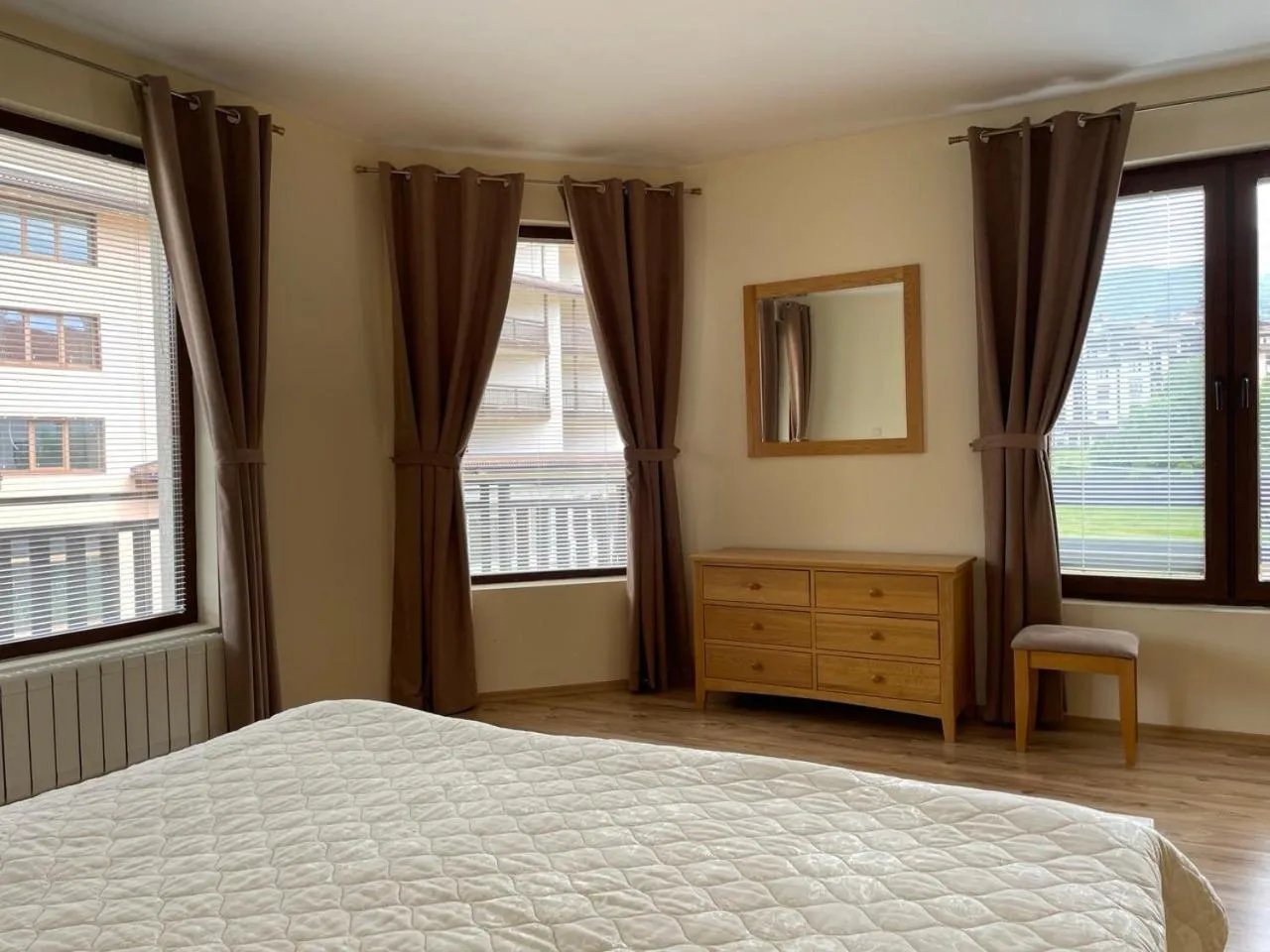 Bed in Parklands Hotel & Pool