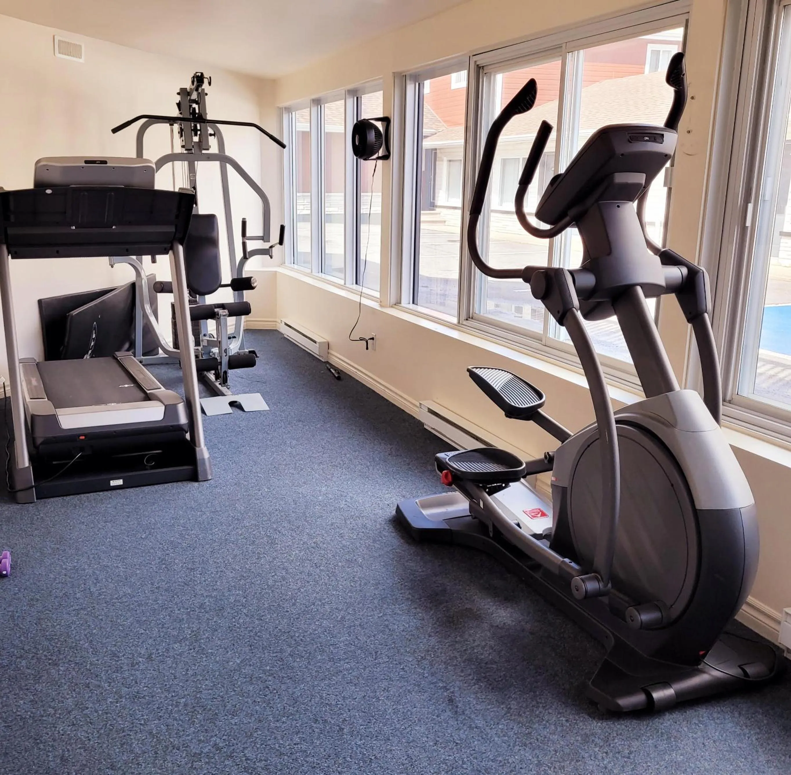 Fitness centre/facilities in Hotel et Motel Le Chateauguay