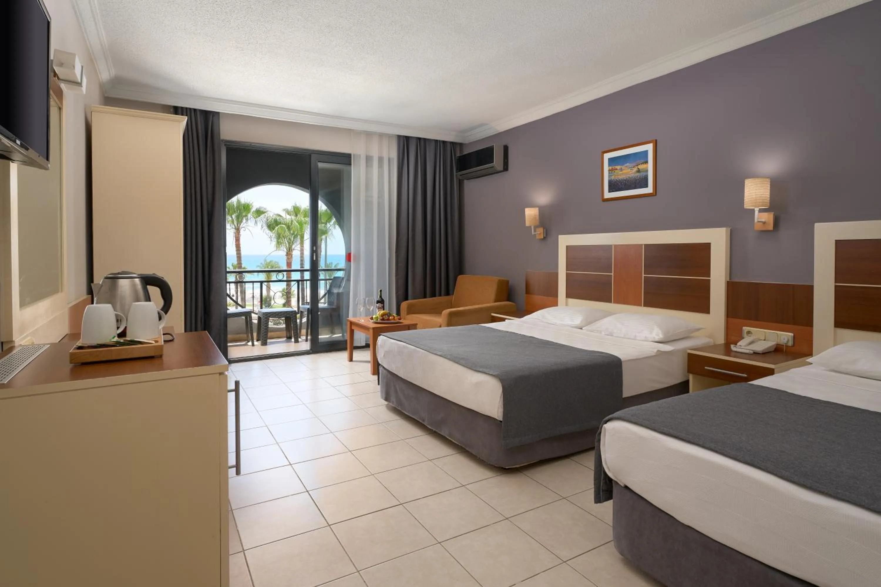 Bed in Kaila Krizantem Hotel