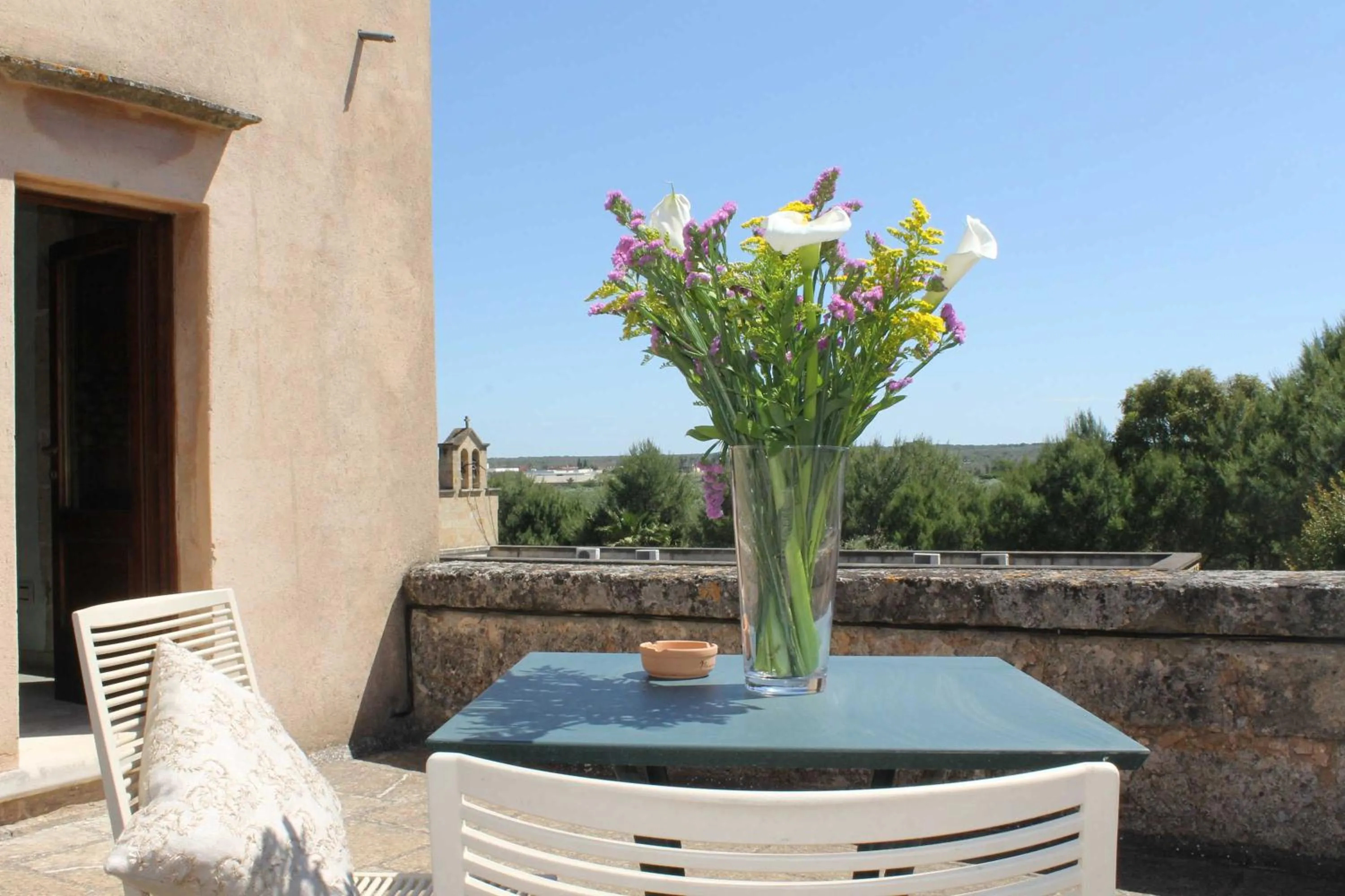 Balcony/Terrace in Masseria Pizzofalcone