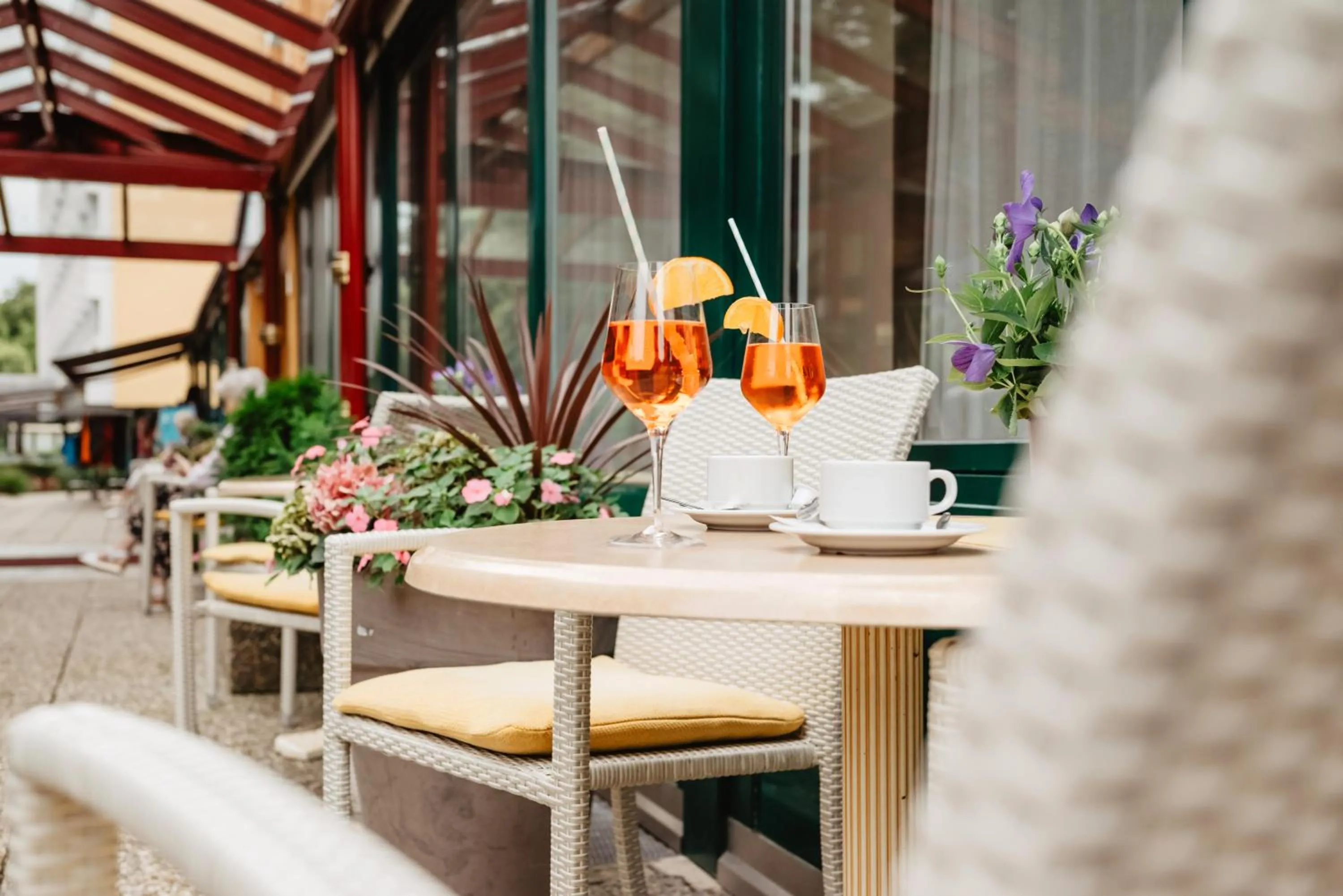 Seating area in Kurhotel Panland