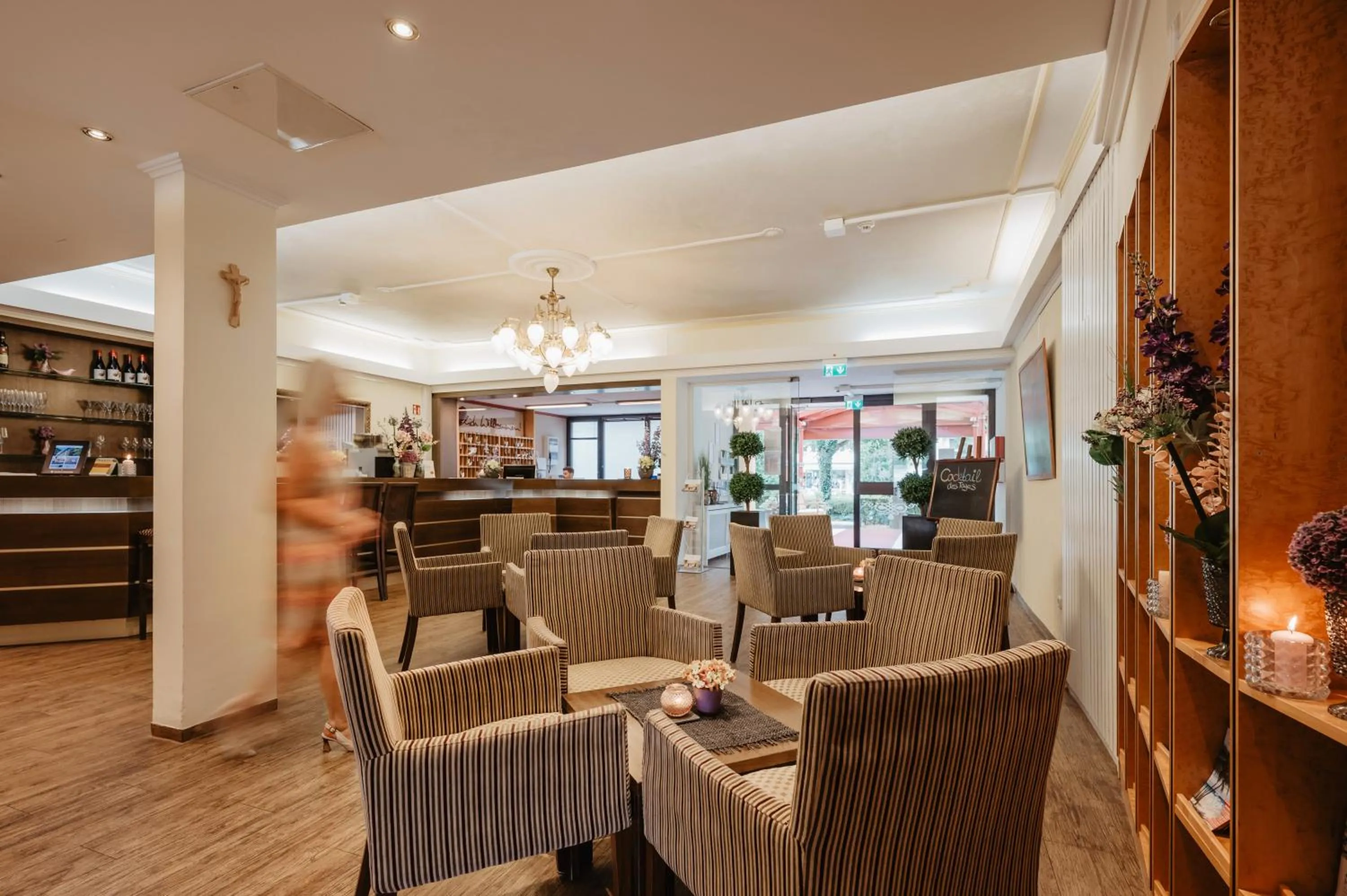 Seating area in Kurhotel Panland