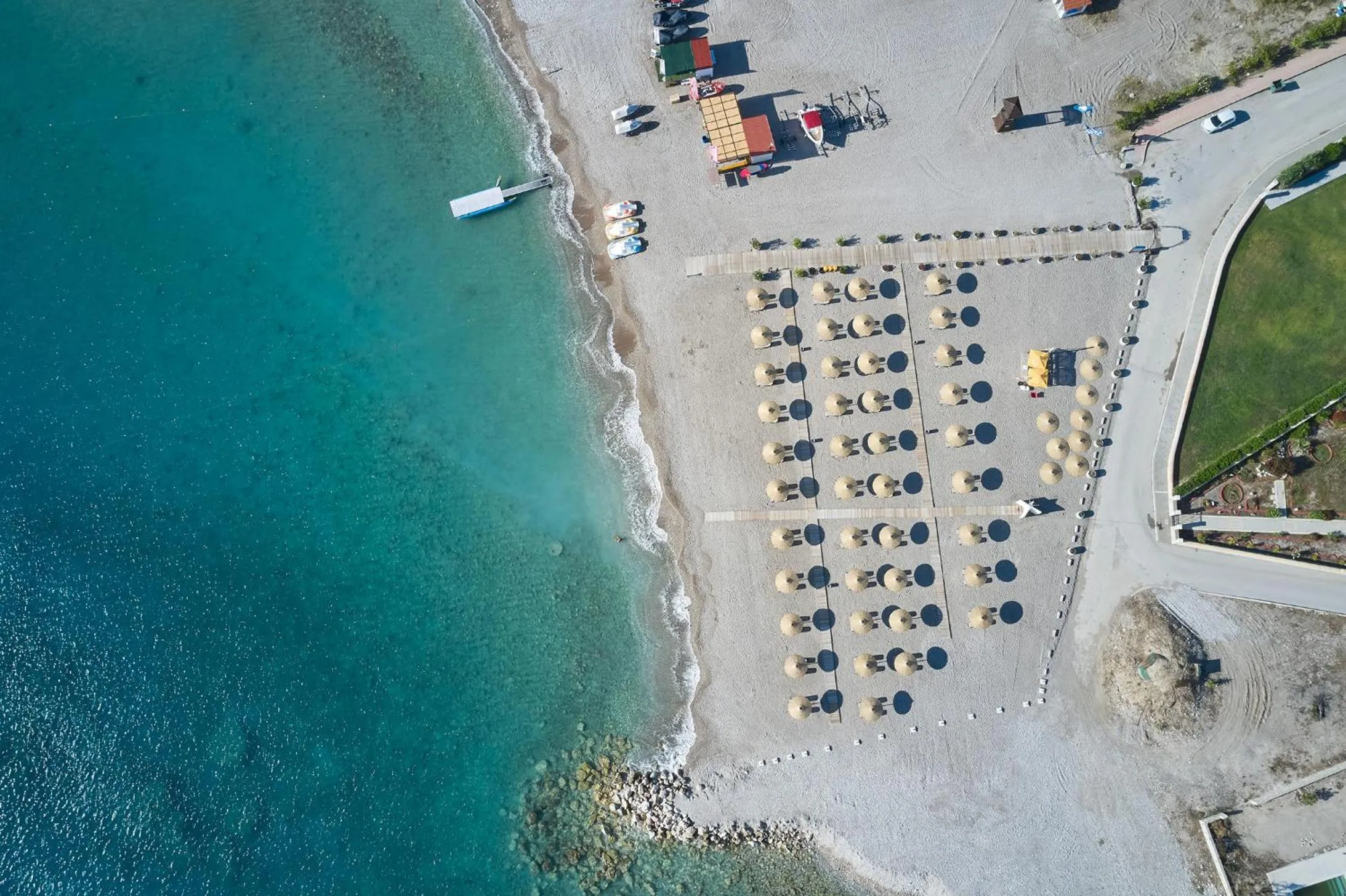 Beach in Atlantica Mikri Poli Rhodes