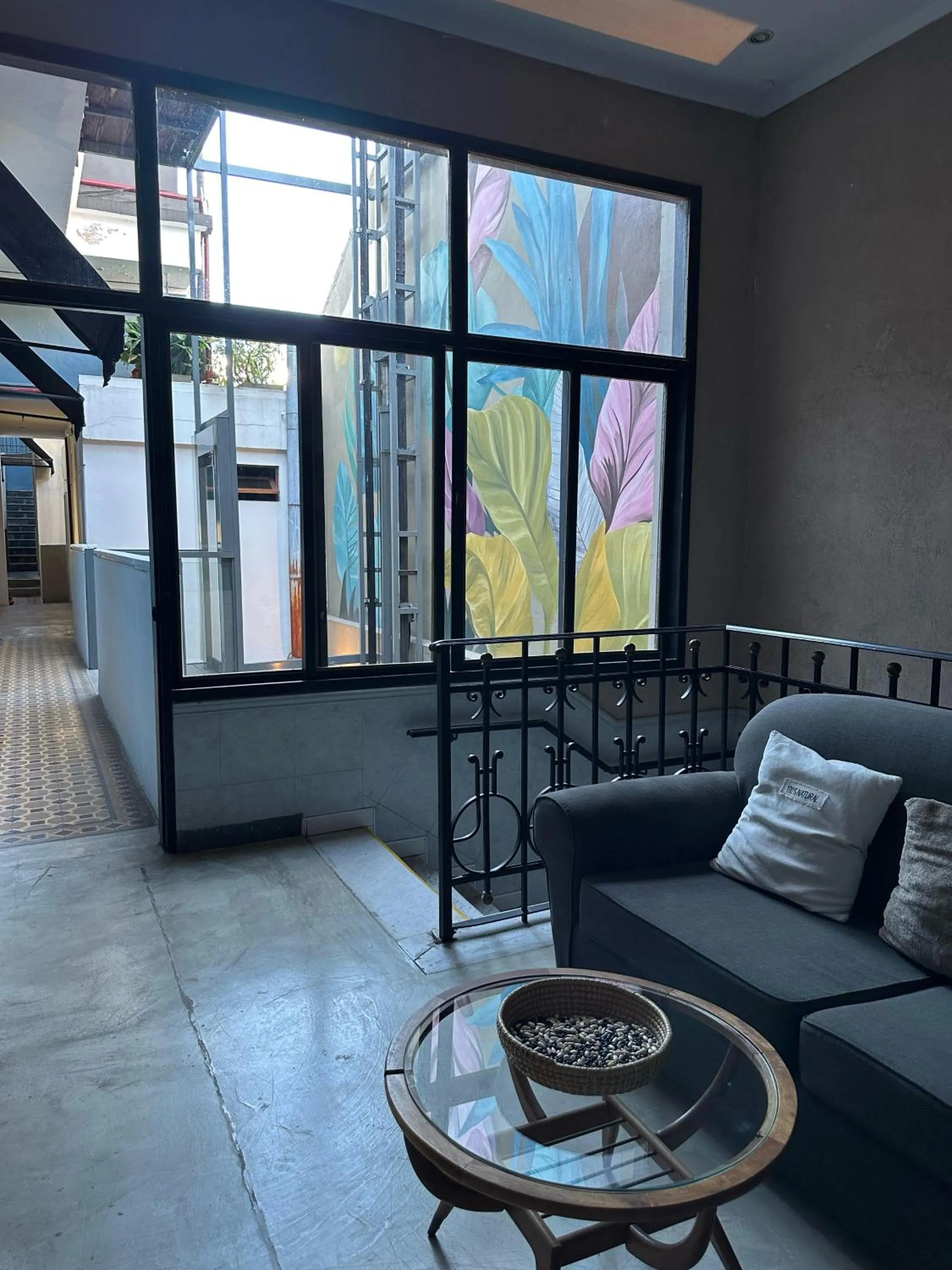 Seating area in Hotel Costa Rica