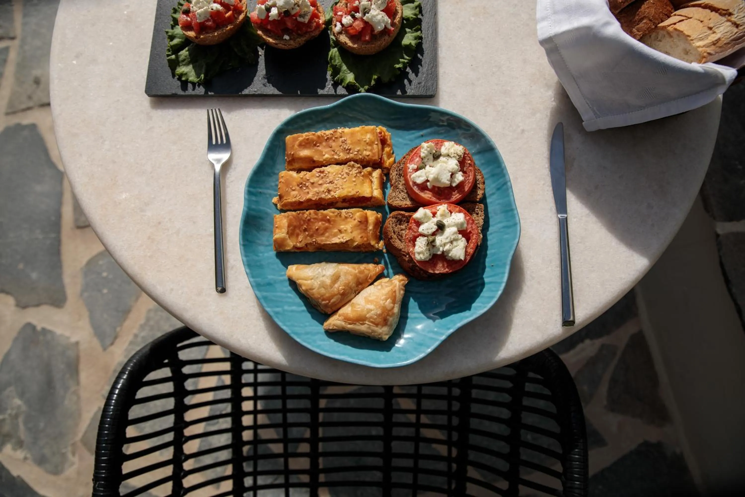 Breakfast in Iria Beach Art Hotel