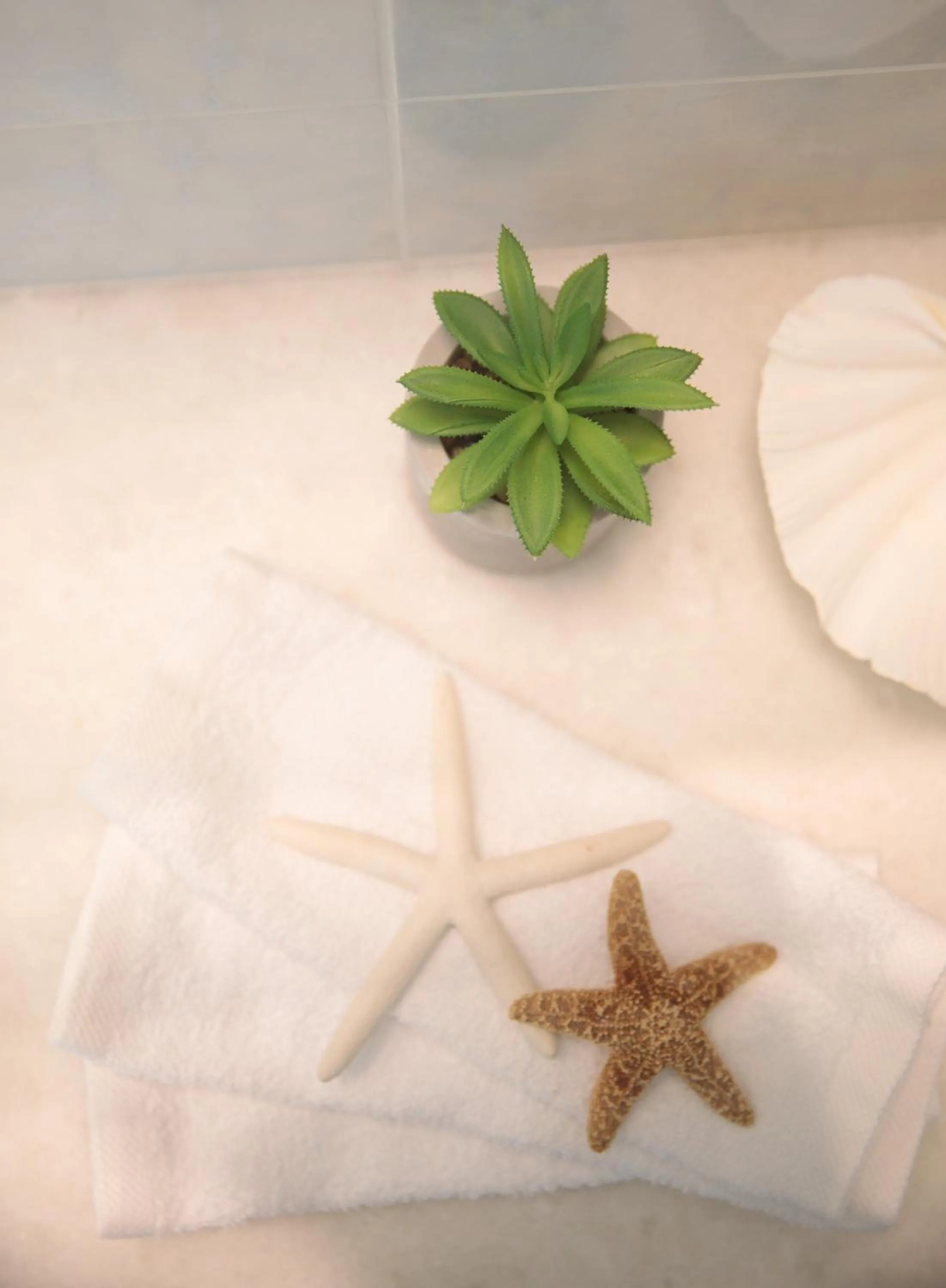 Decorative detail in Iria Beach Art Hotel