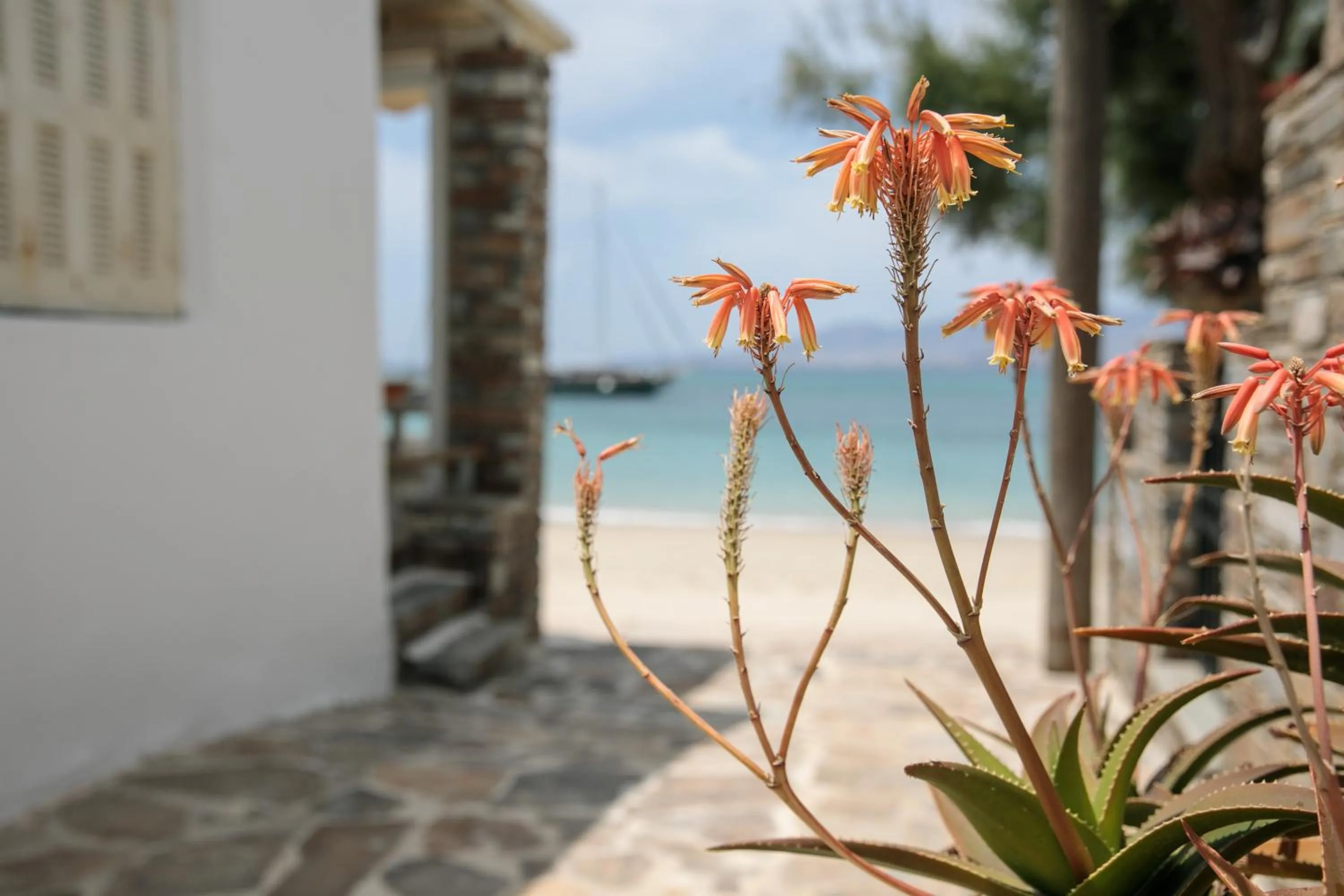 Property building in Iria Beach Art Hotel