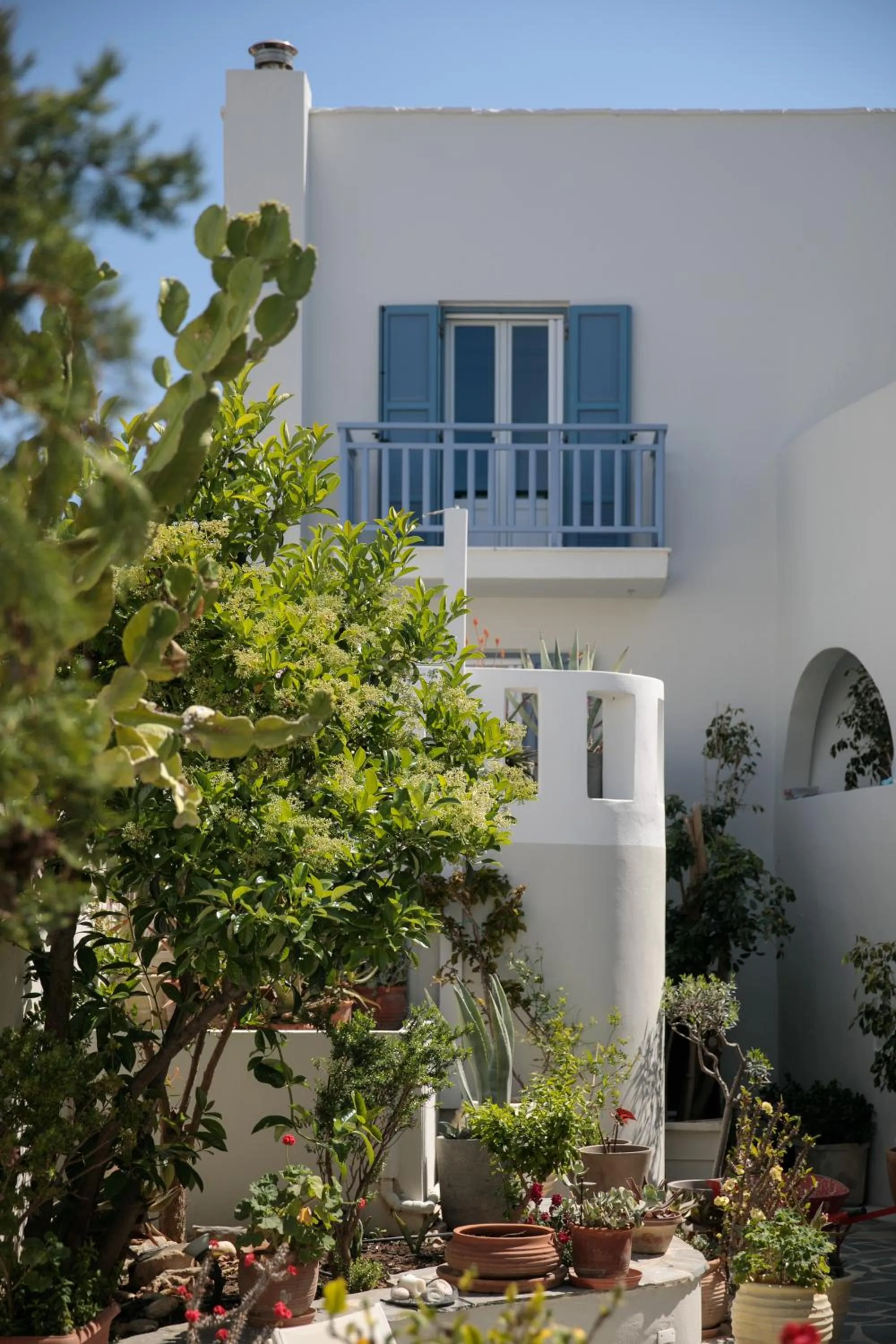 Property building in Iria Beach Art Hotel