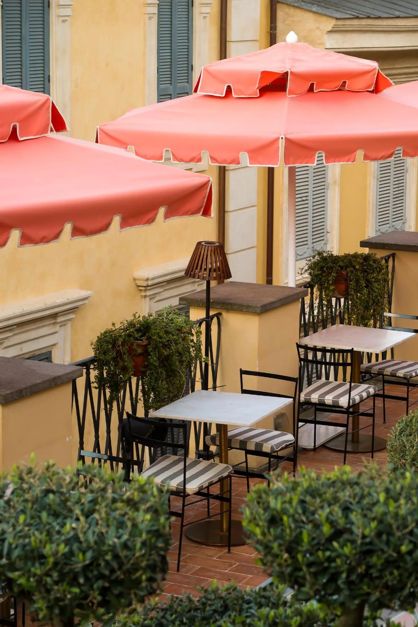 Patio in 9Hotel Cesari
