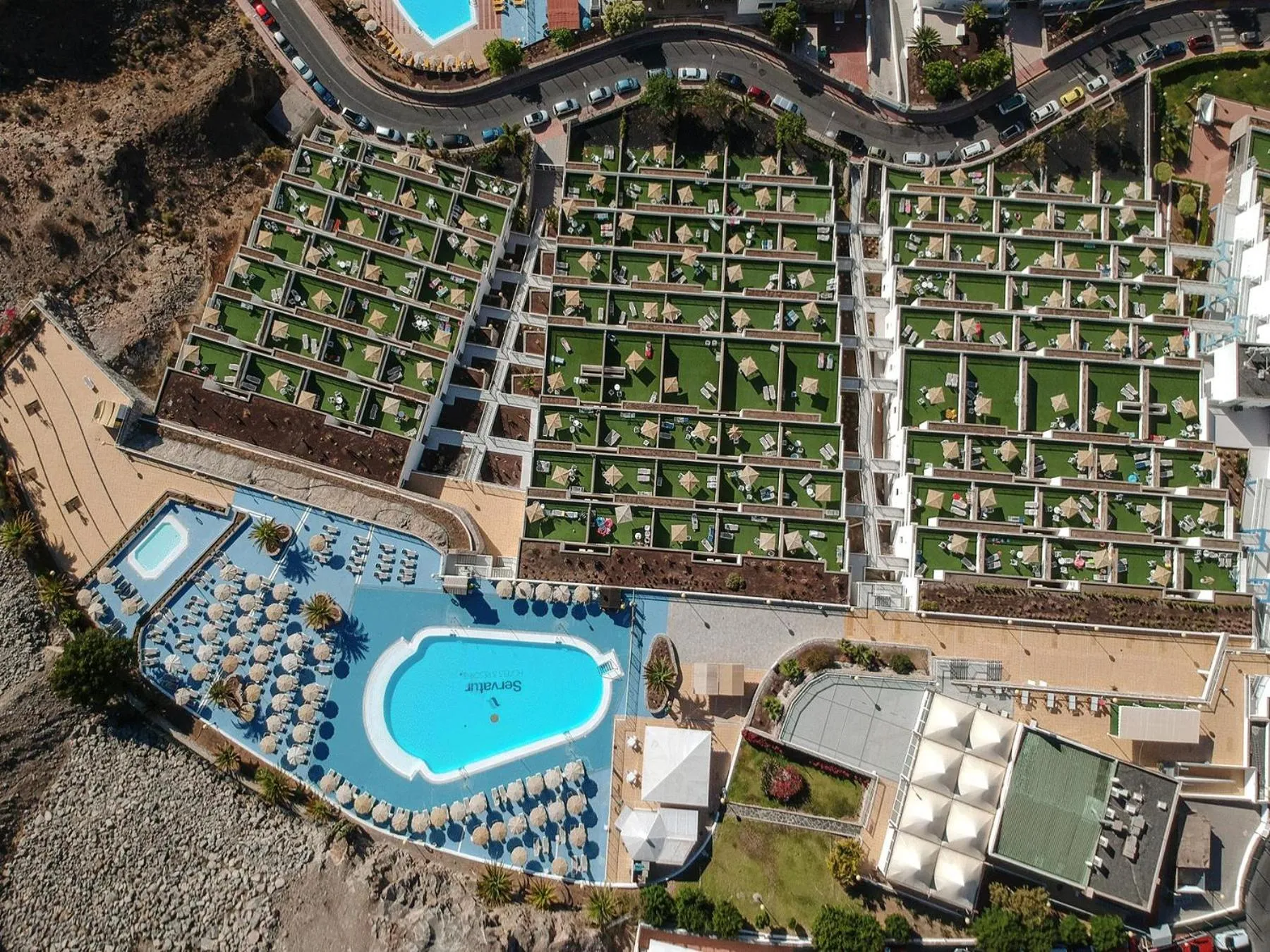 Bird's eye view in Servatur Terrazamar Sun Suite
