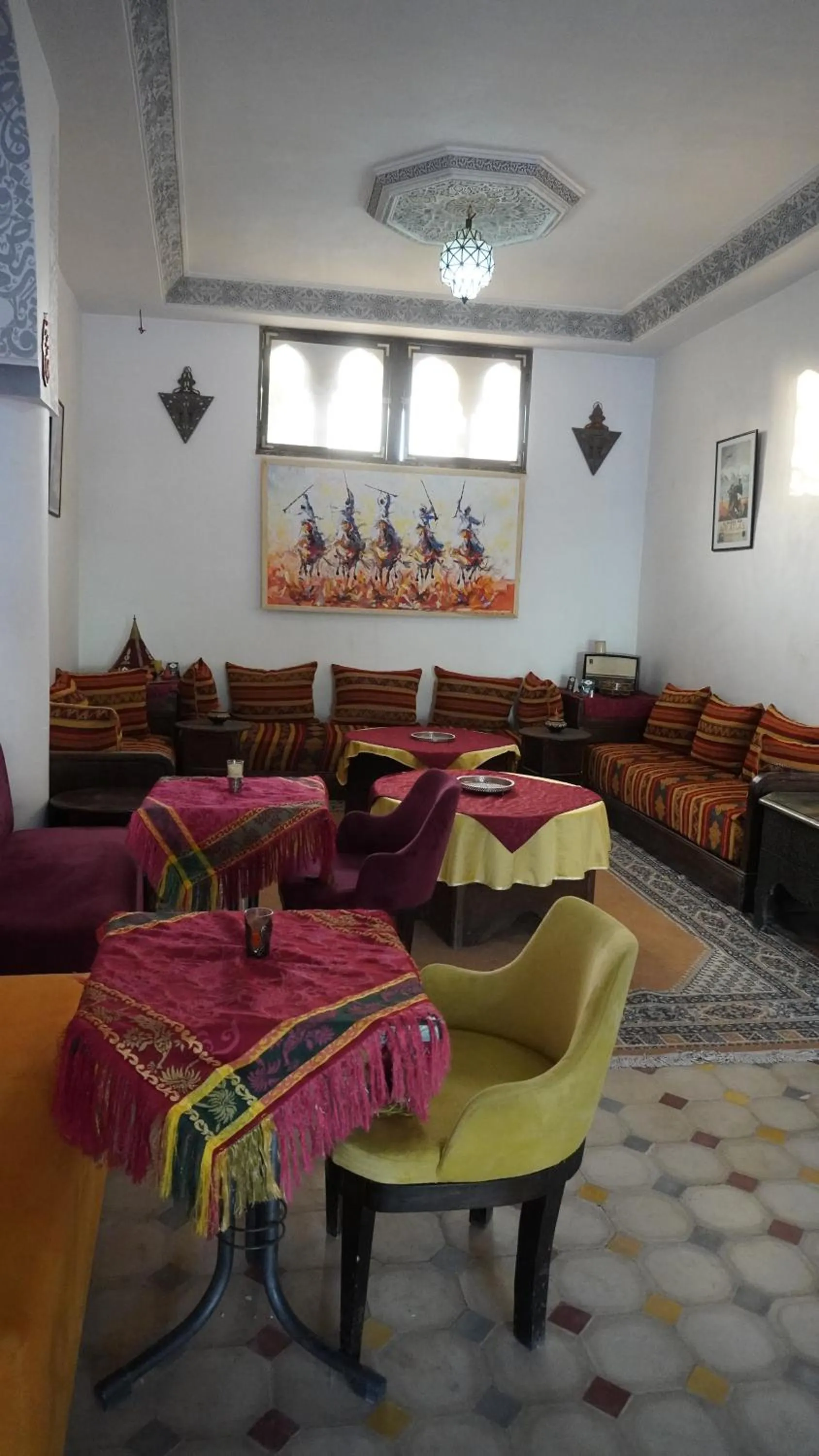 Living room in Riad Saida Atlas