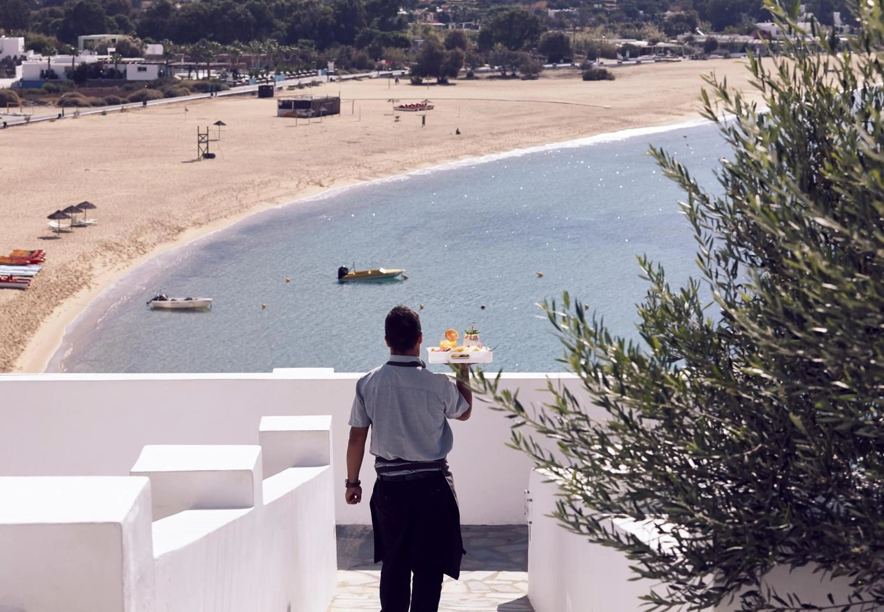 Sea view in Ios Palace Hotel & Spa