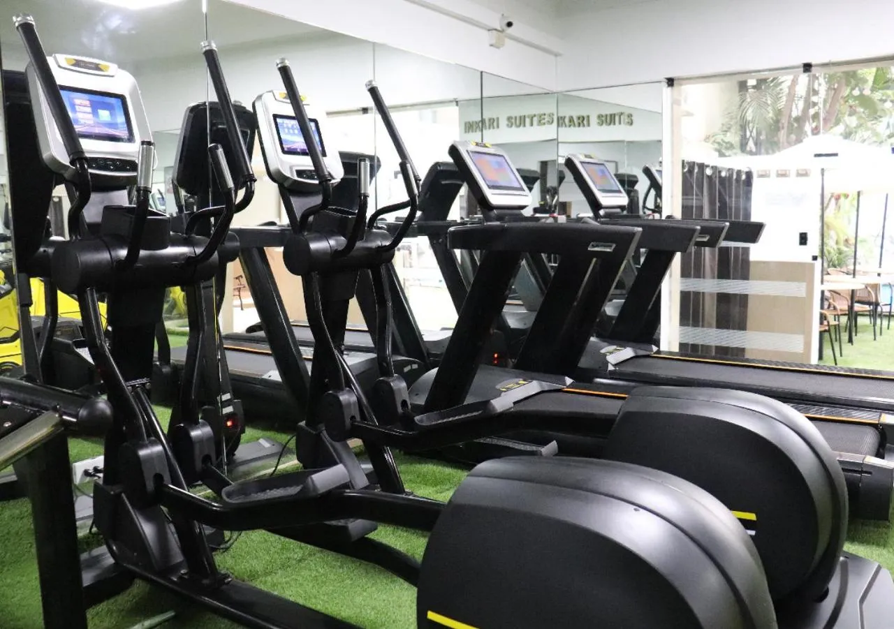 Fitness centre/facilities in Inkari Suites Hotel
