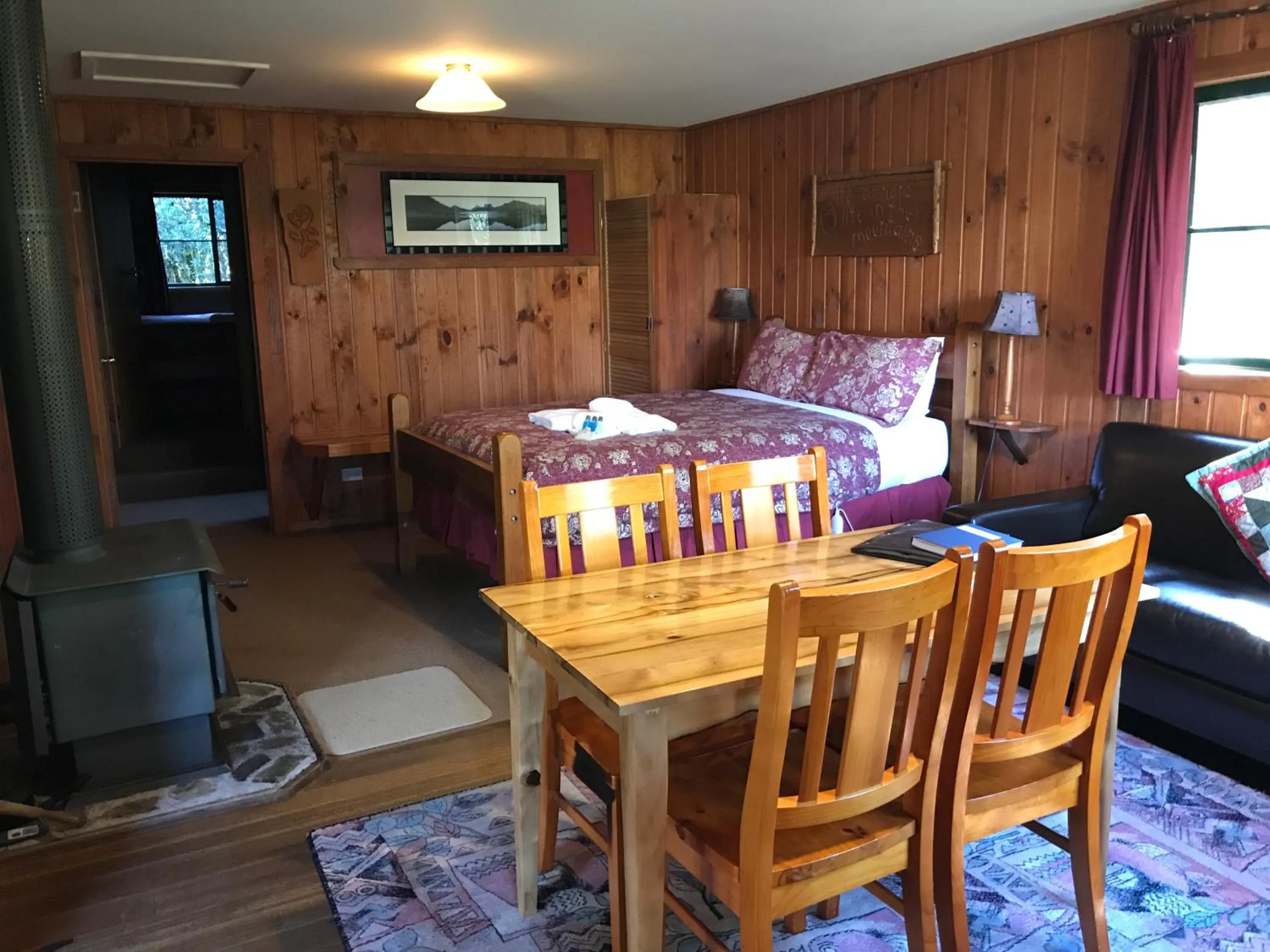 Living room in Cradle Highlander