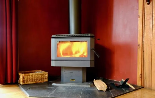 fireplace in Cradle Highlander