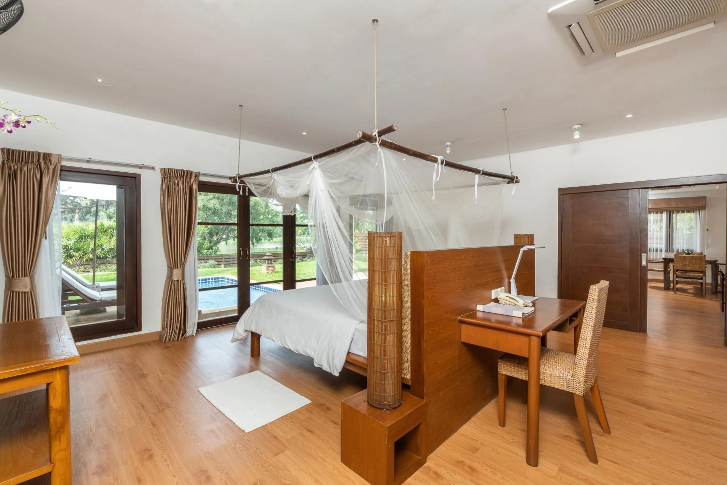 Bedroom, Bed in The Legend Chiang Rai Boutique River Resort & Spa