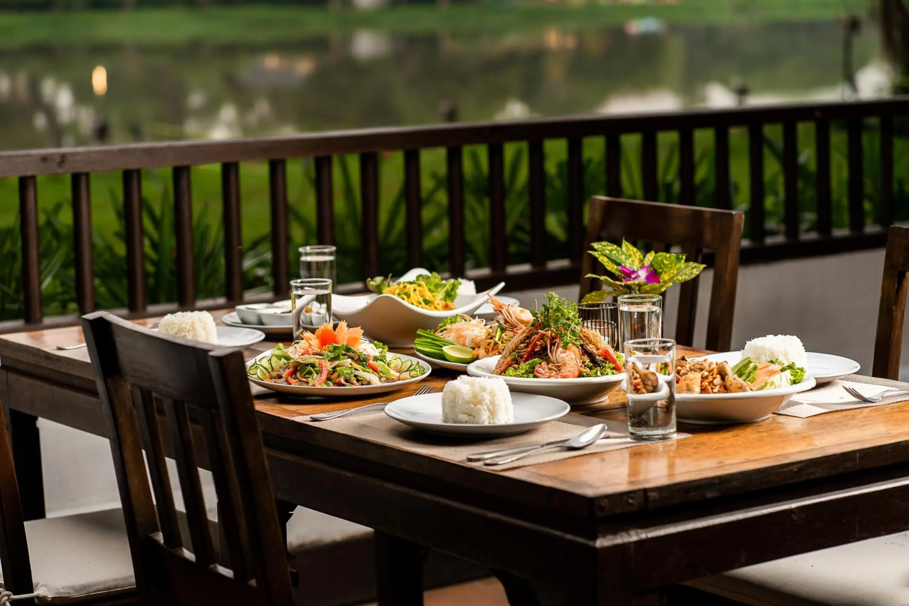 Food close-up in The Legend Chiang Rai Boutique River Resort & Spa