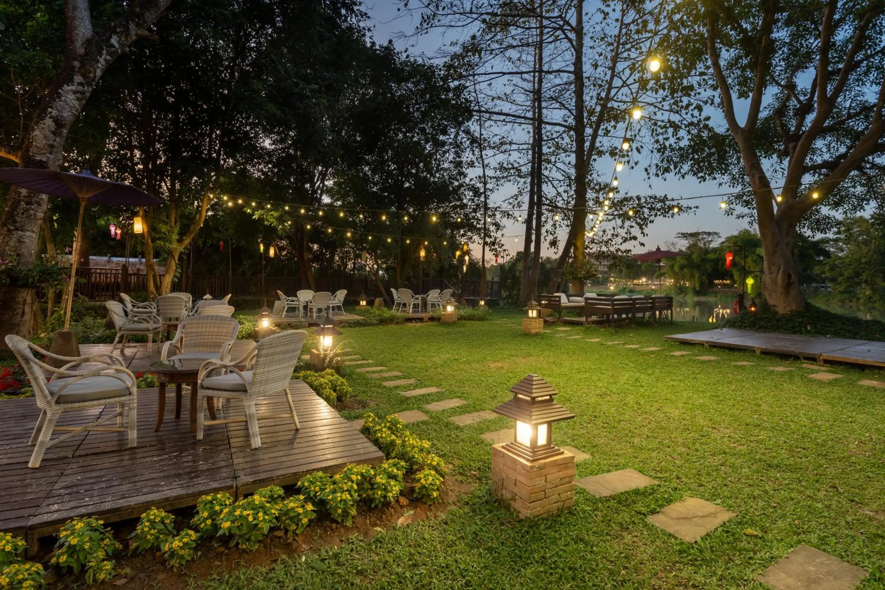 Area and facilities in The Legend Chiang Rai Boutique River Resort & Spa