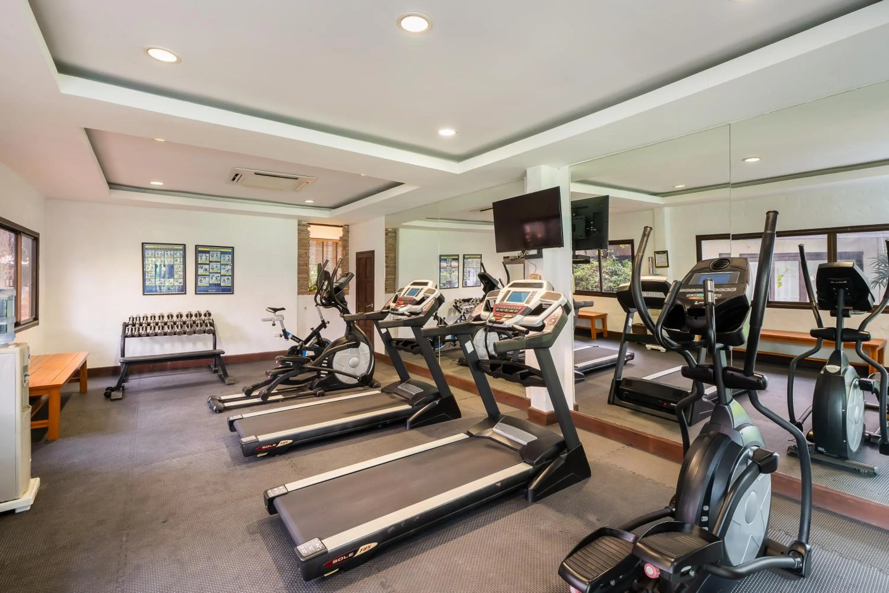 Fitness centre/facilities in The Legend Chiang Rai Boutique River Resort & Spa