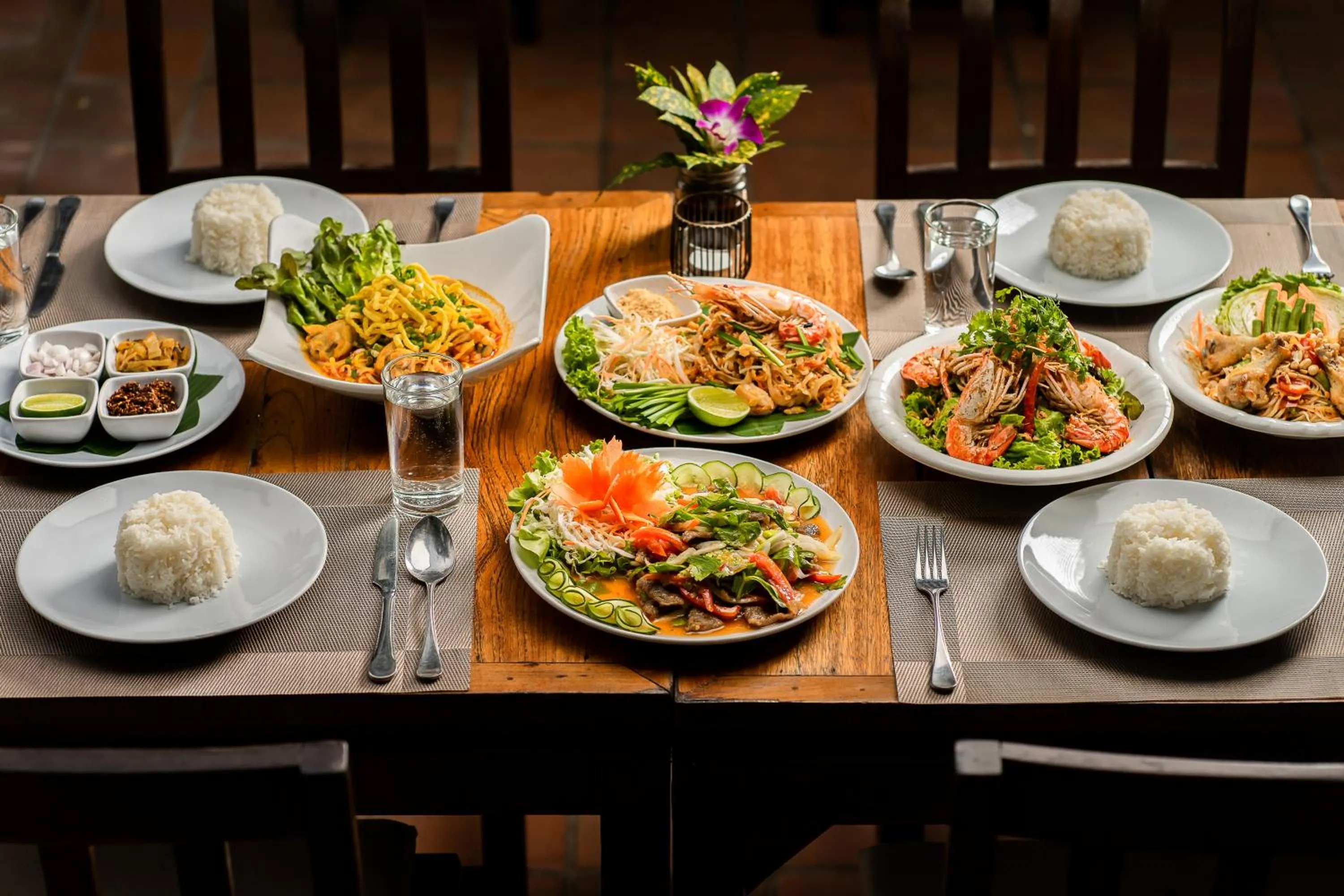 Food close-up in The Legend Chiang Rai Boutique River Resort & Spa