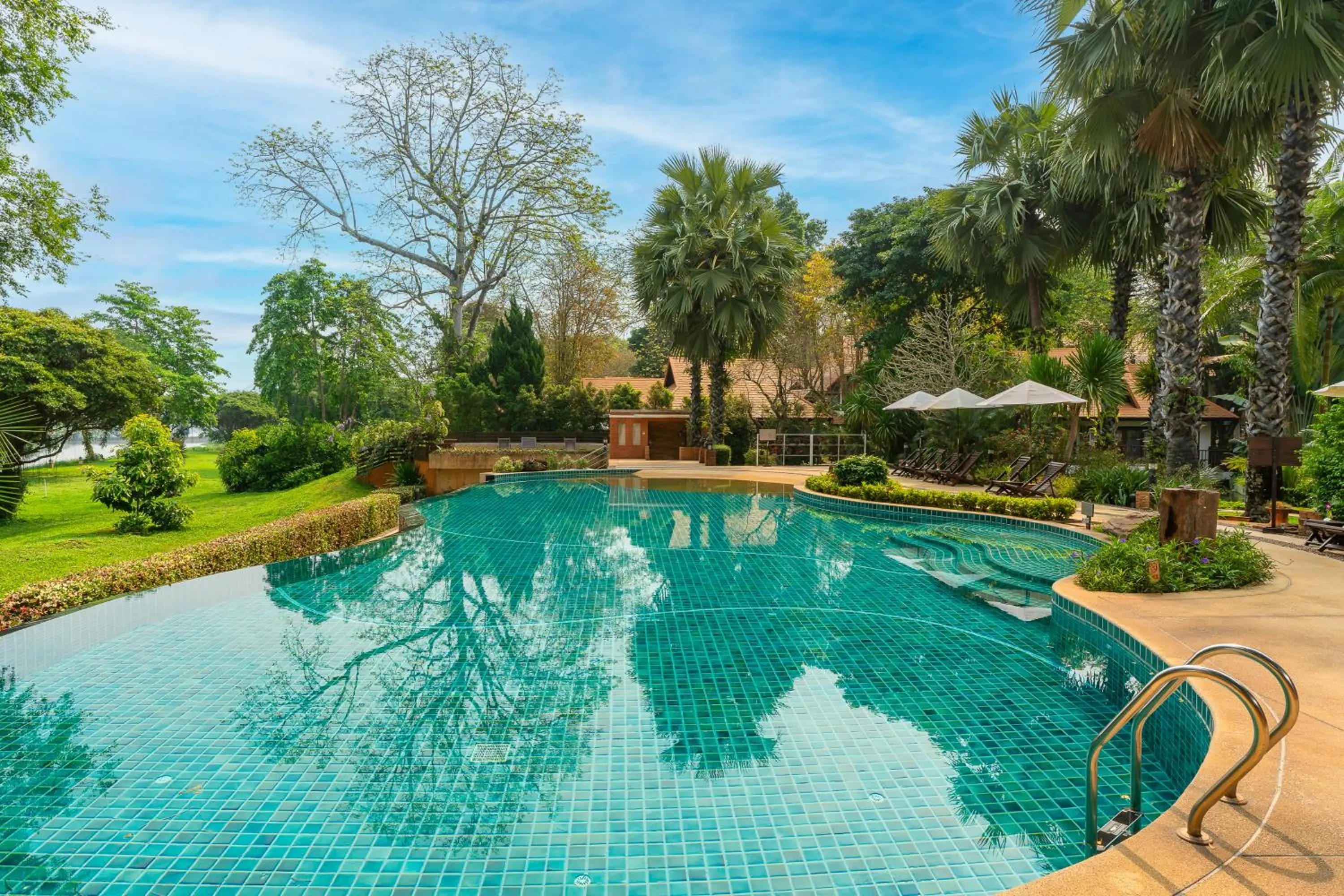 Swimming pool in The Legend Chiang Rai Boutique River Resort & Spa