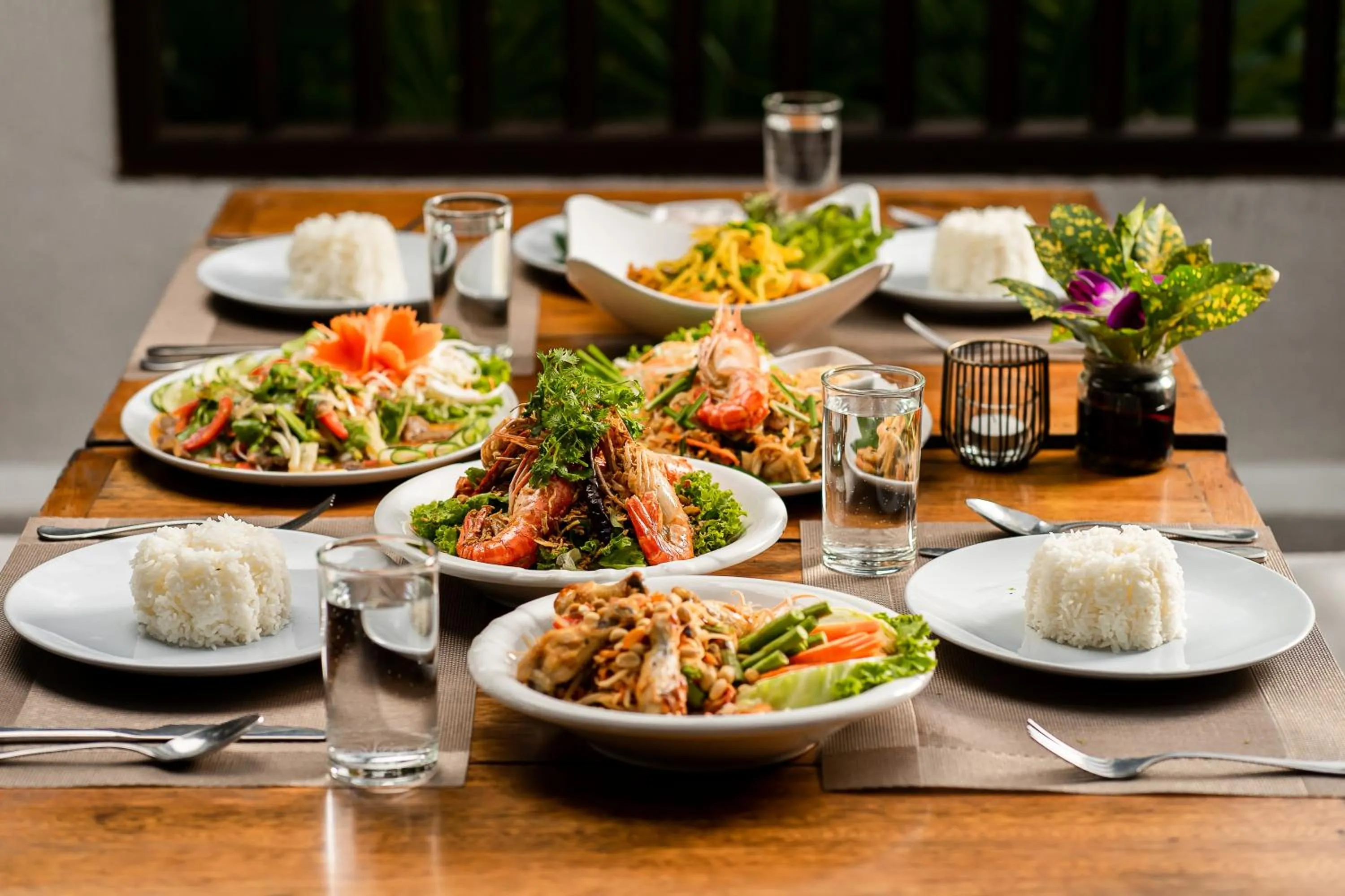 Food close-up in The Legend Chiang Rai Boutique River Resort & Spa