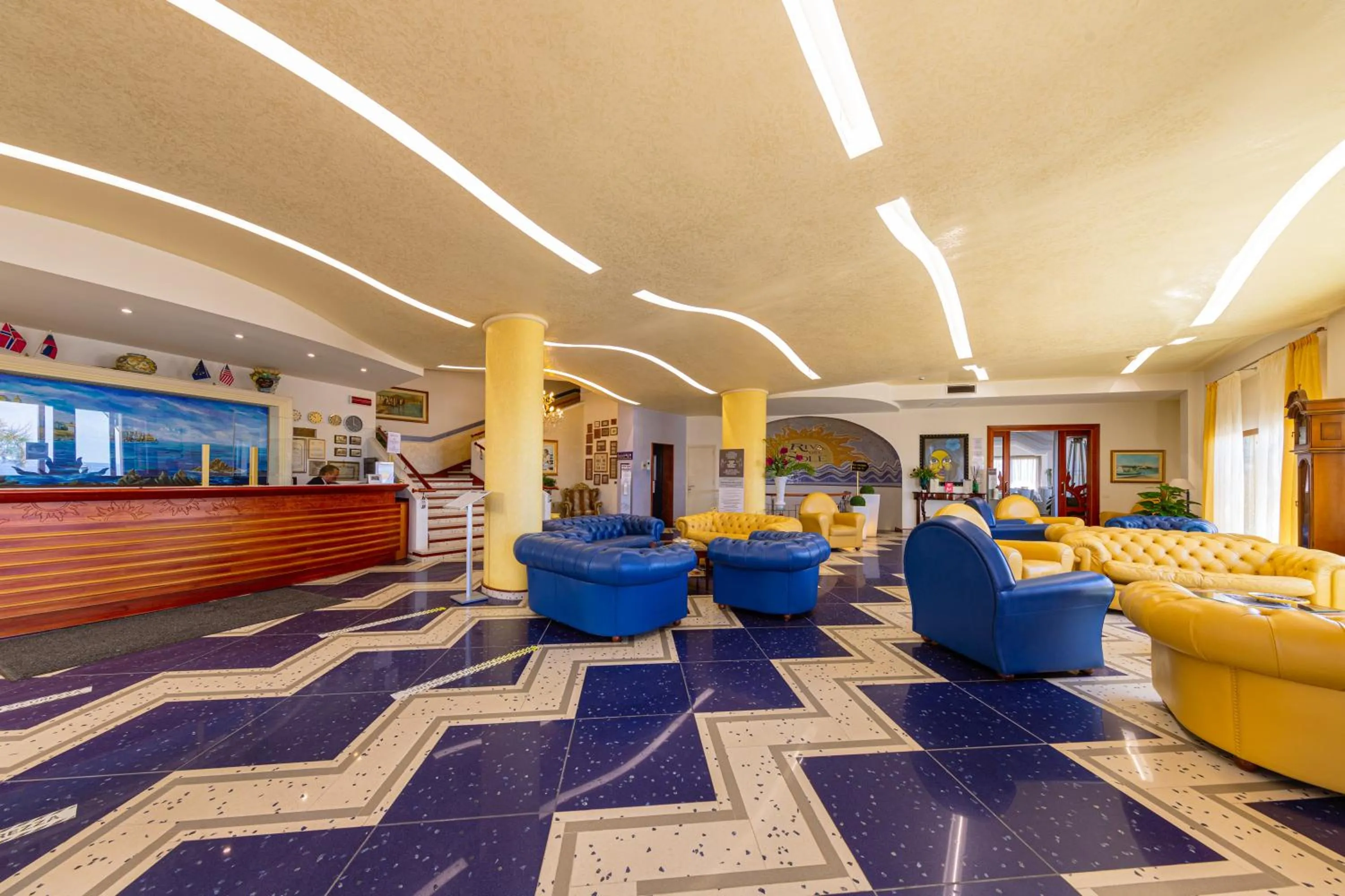 Lobby or reception in Hotel Riva Del Sole