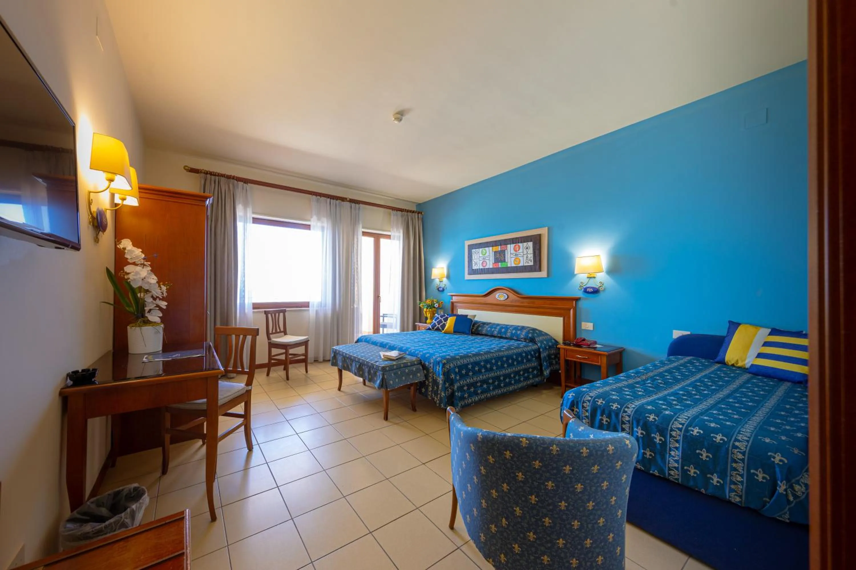 Bedroom, Bed in Hotel Riva Del Sole