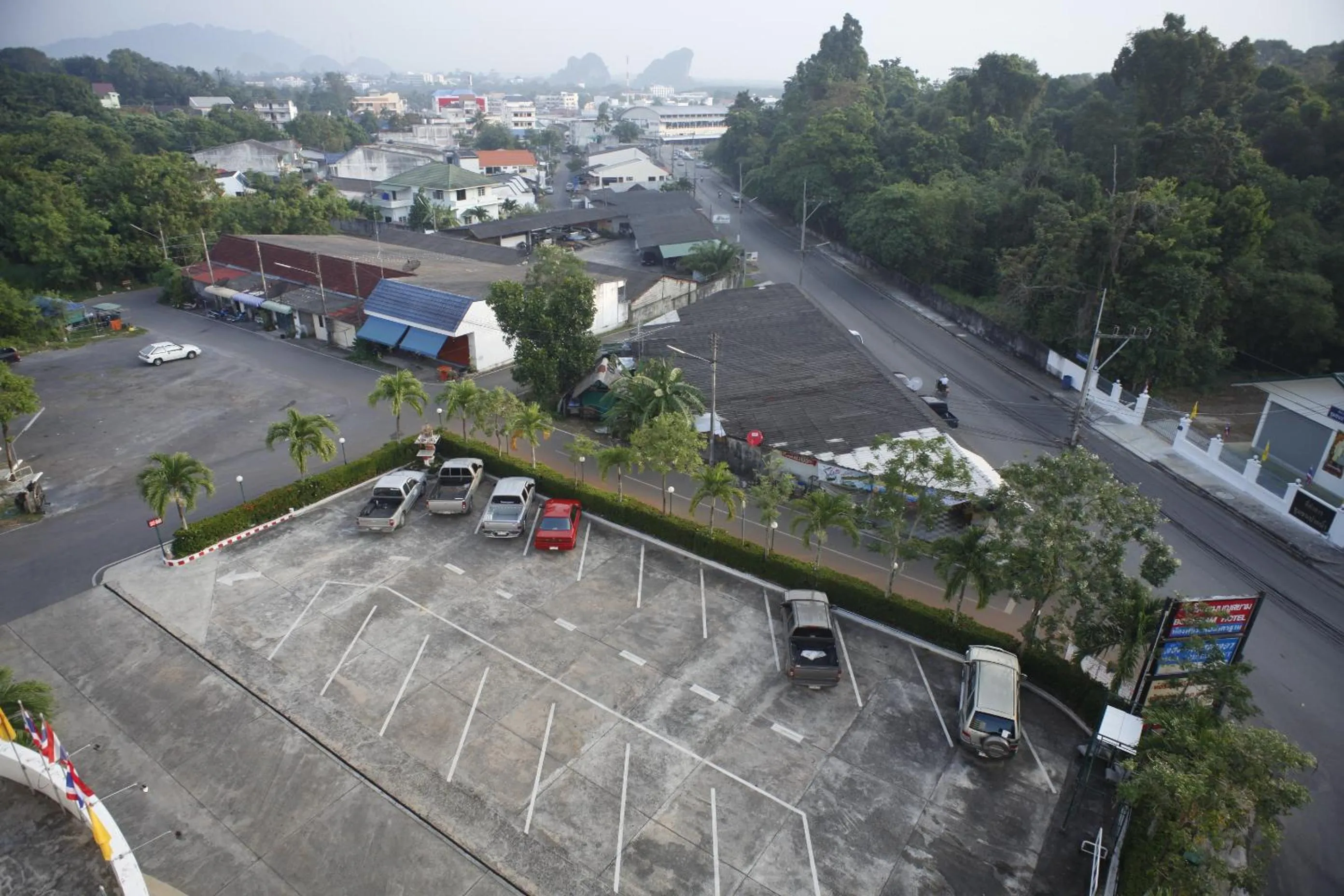Bird's eye view in Boon Siam Hotel