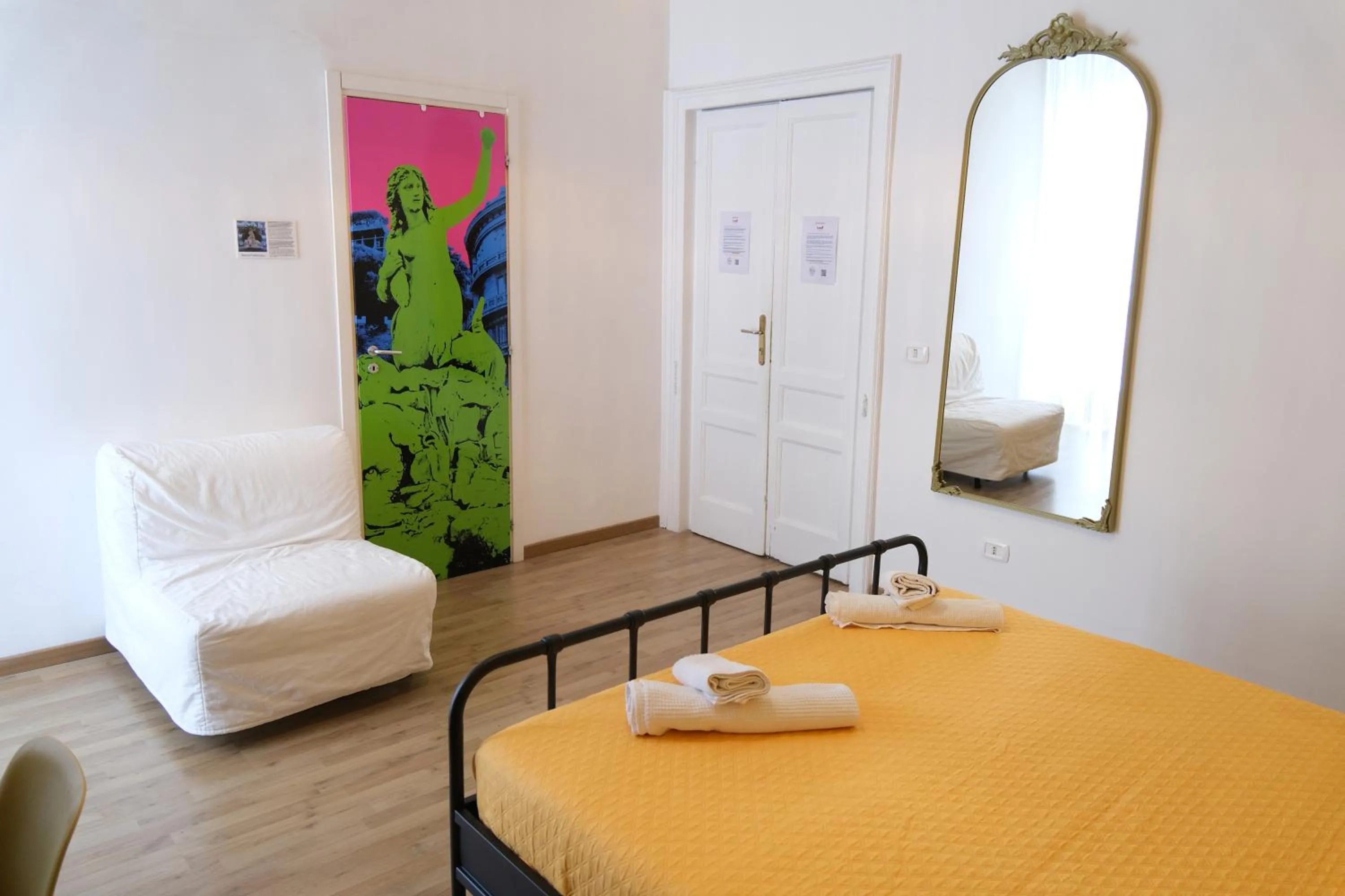 Bedroom, Bed in B&B Tarumbò