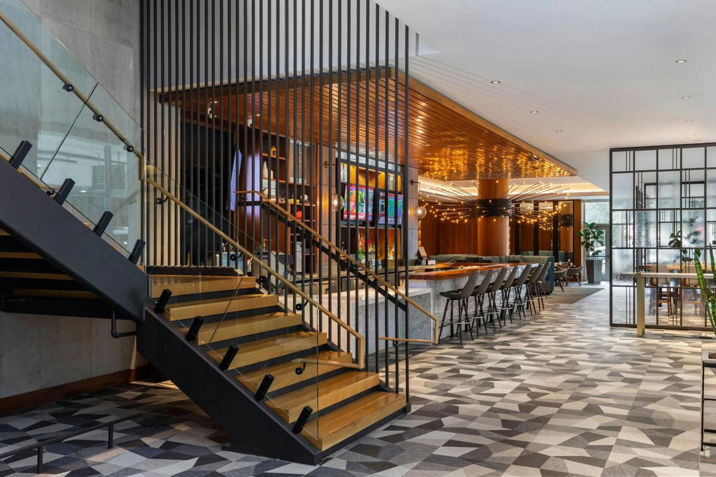 Lounge or bar in Le Meridien Houston Downtown