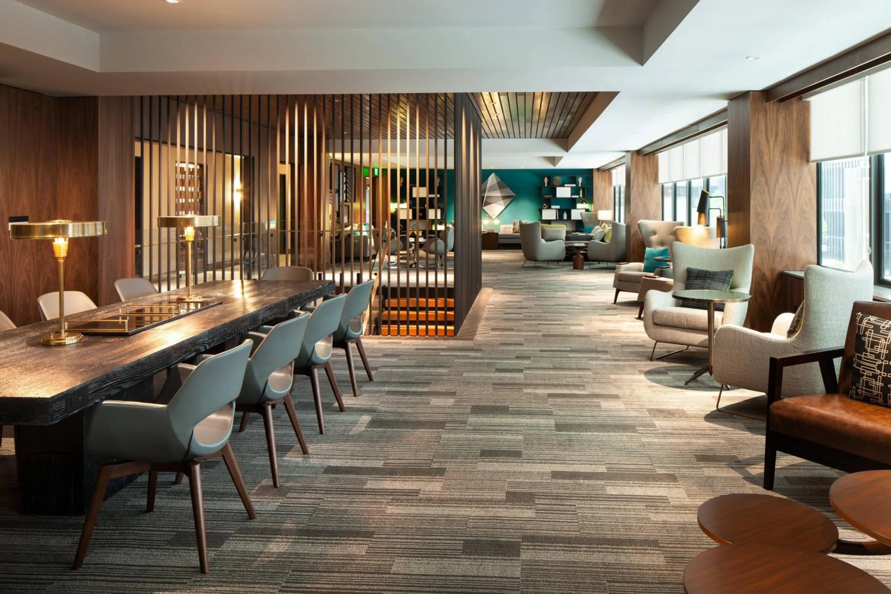 Lobby or reception in Le Meridien Houston Downtown