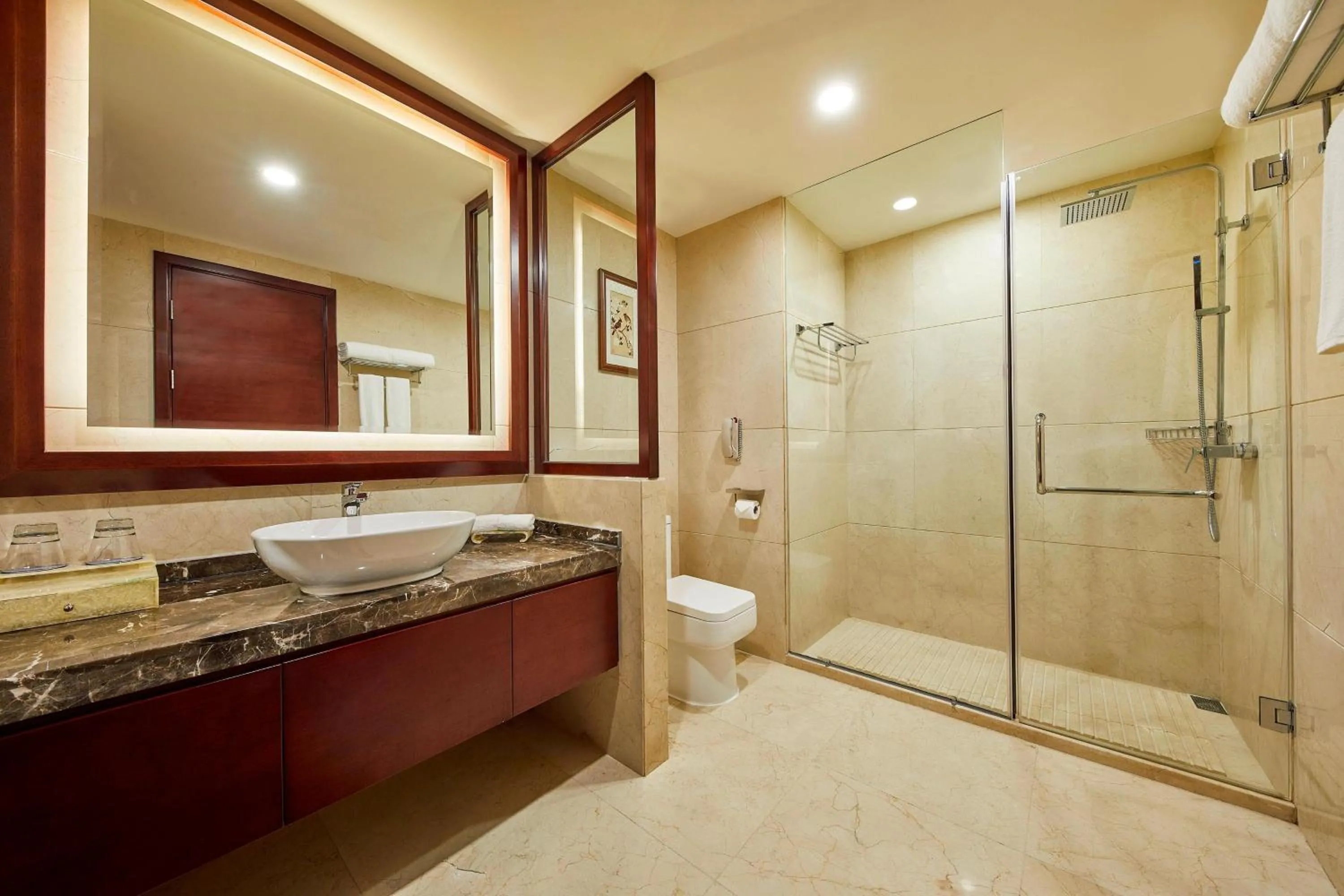 Bathroom in Four Points by Sheraton Danzhou