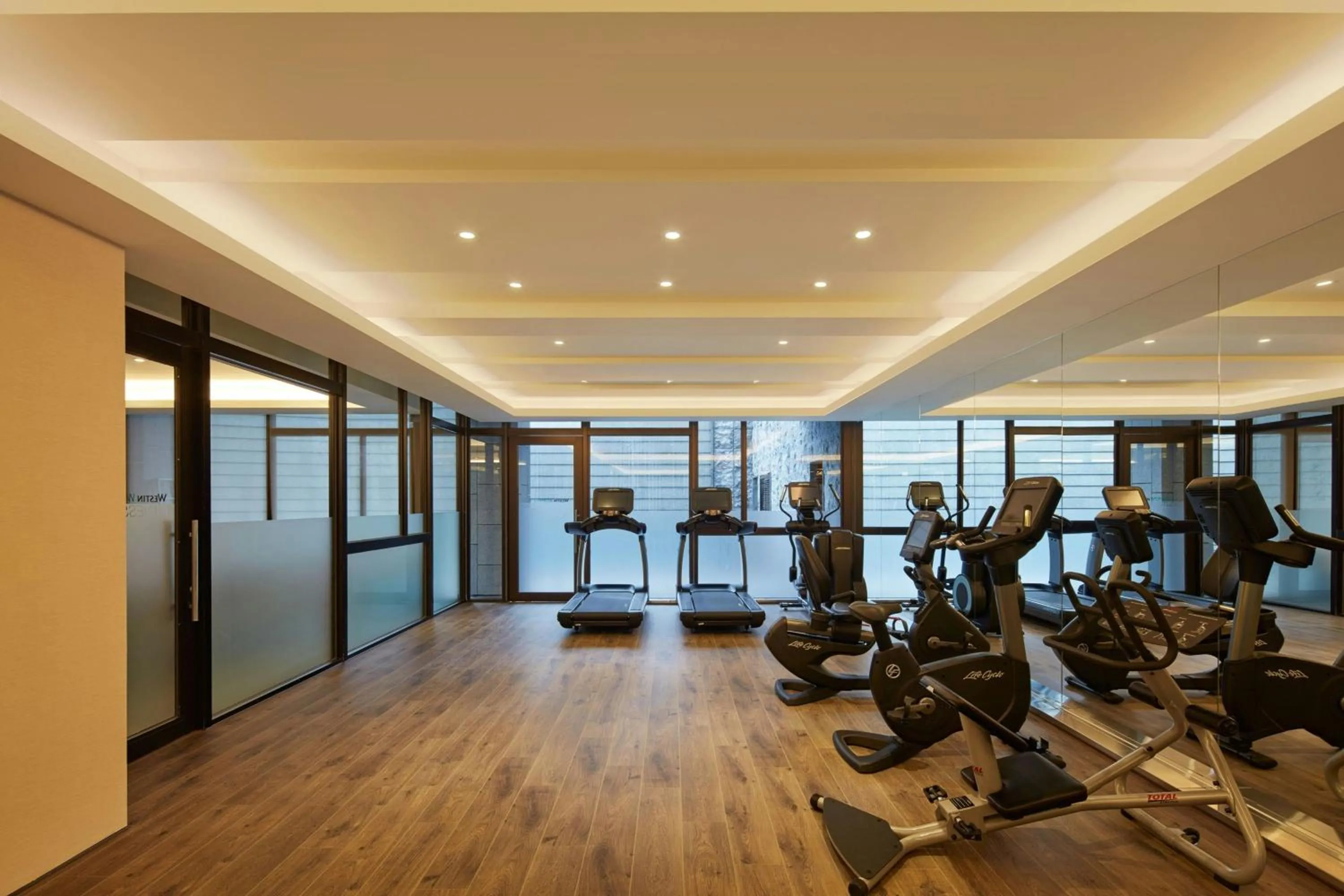 Fitness centre/facilities in The Westin Yilan Resort